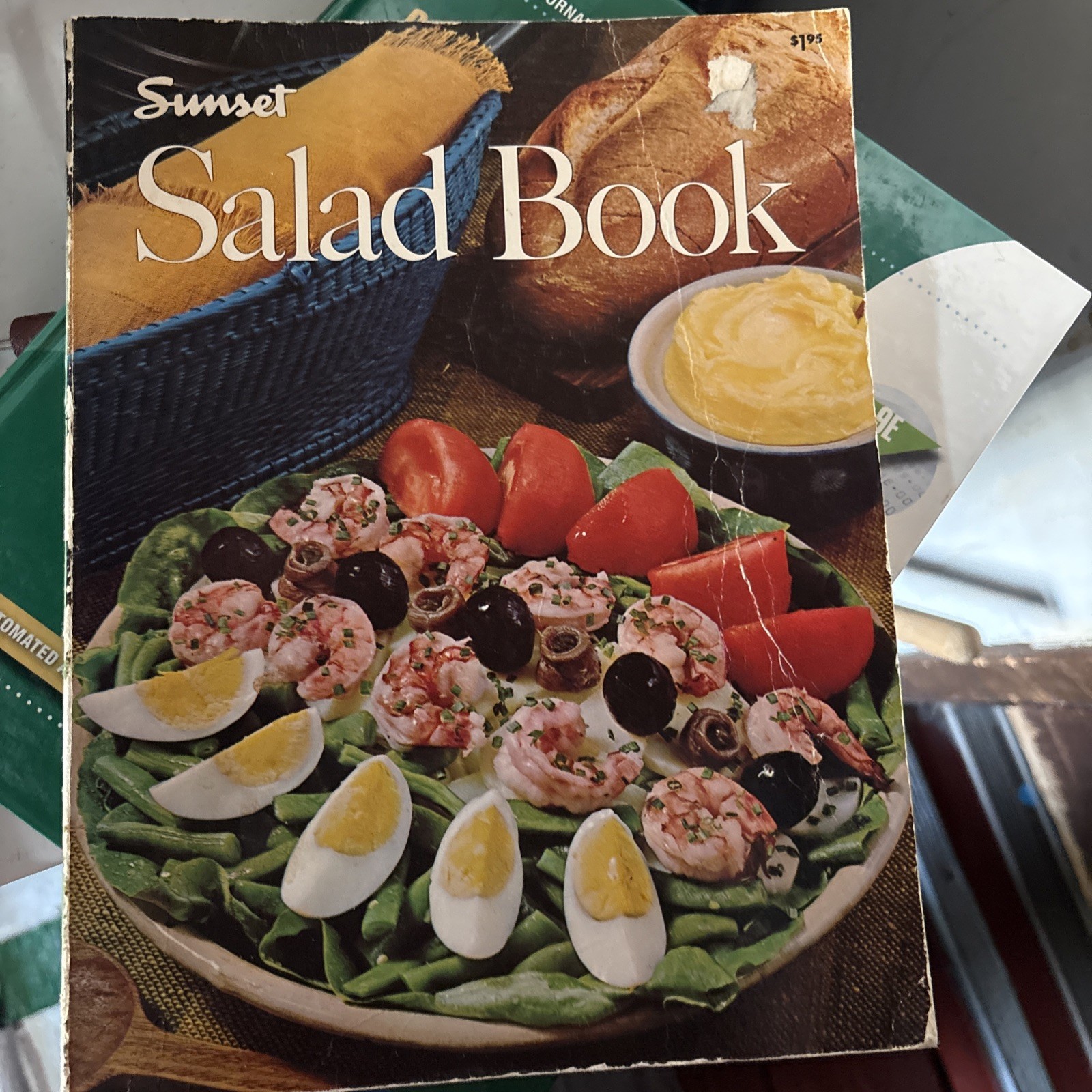 The Salad Book 1973 Edition By Sunset Magazine. Softcover