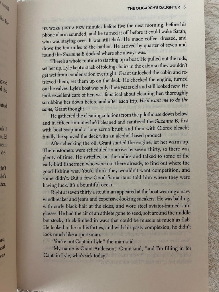 Joseph Finder, Stand Alone Novels: The Oligarch’s Daughter; Company Man