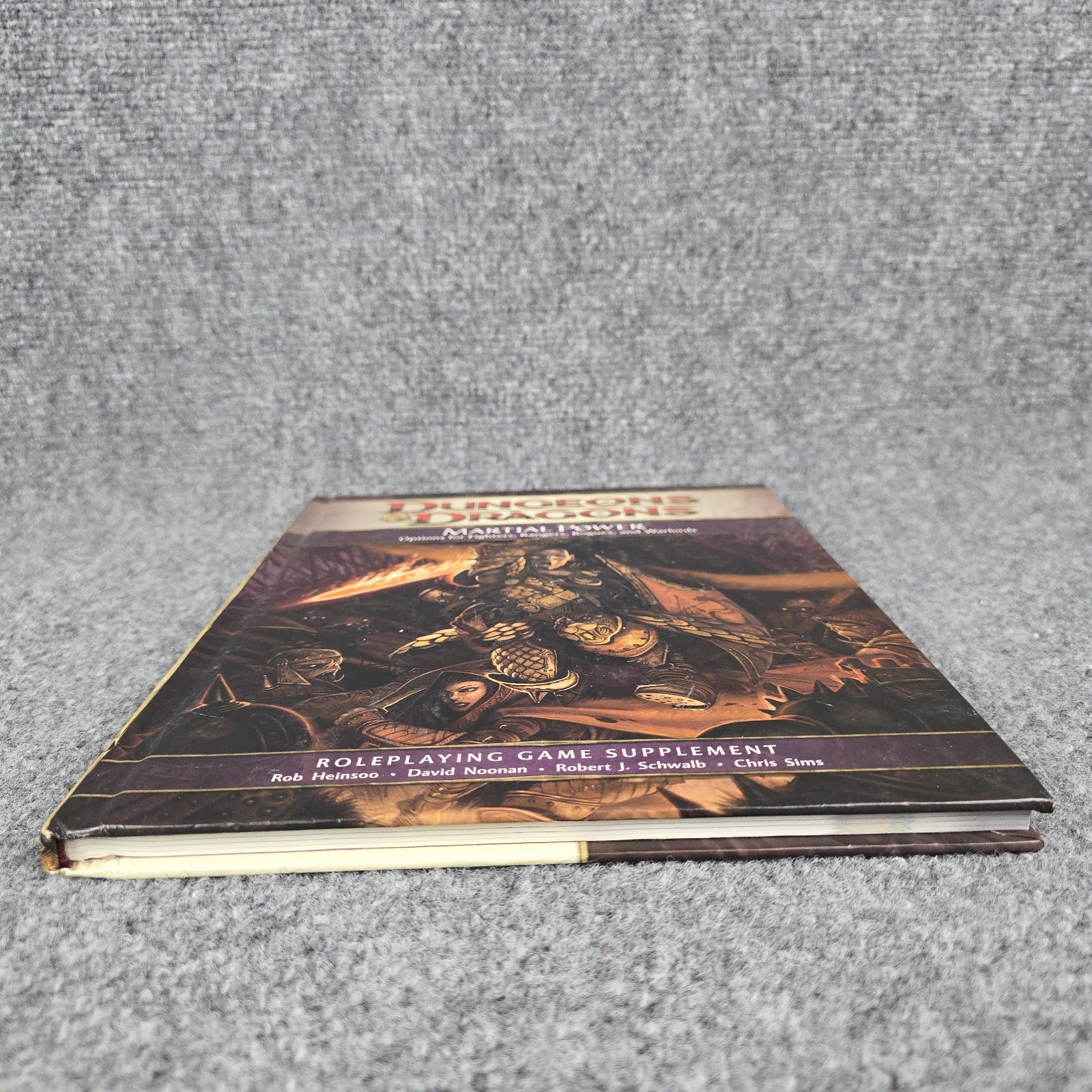 Dungeons & Dragons Martial Power by Wizards RPG Team (2008, Hardcover) D&D
