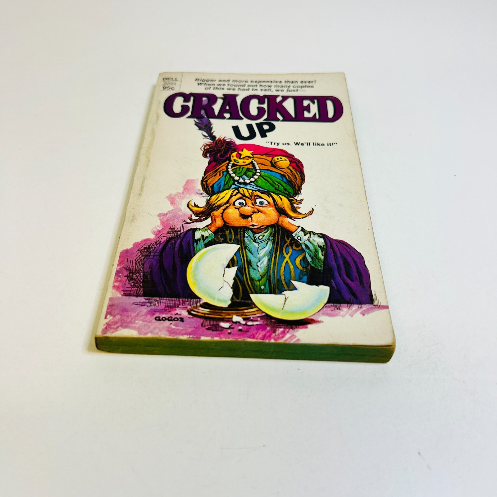 Cracked Magazine MAD Paperback Book CRACKED UP 1974 1st Print Vintage