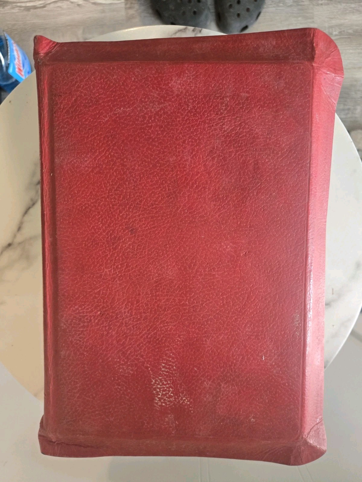 The Holy Bible Holy Angels Edition 1965 The Catholic Press Red Vintage Antique
