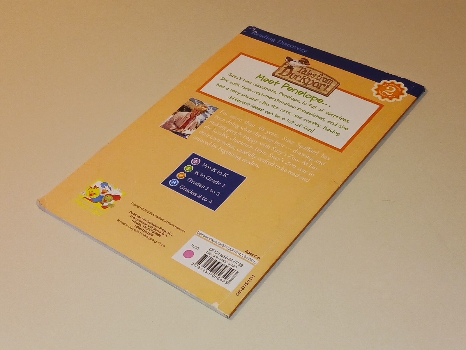 Tales from Duckport BACK TO SCHOOL? COOL! Reading Level 2 Book Gr 1-3 Ages 6-9
