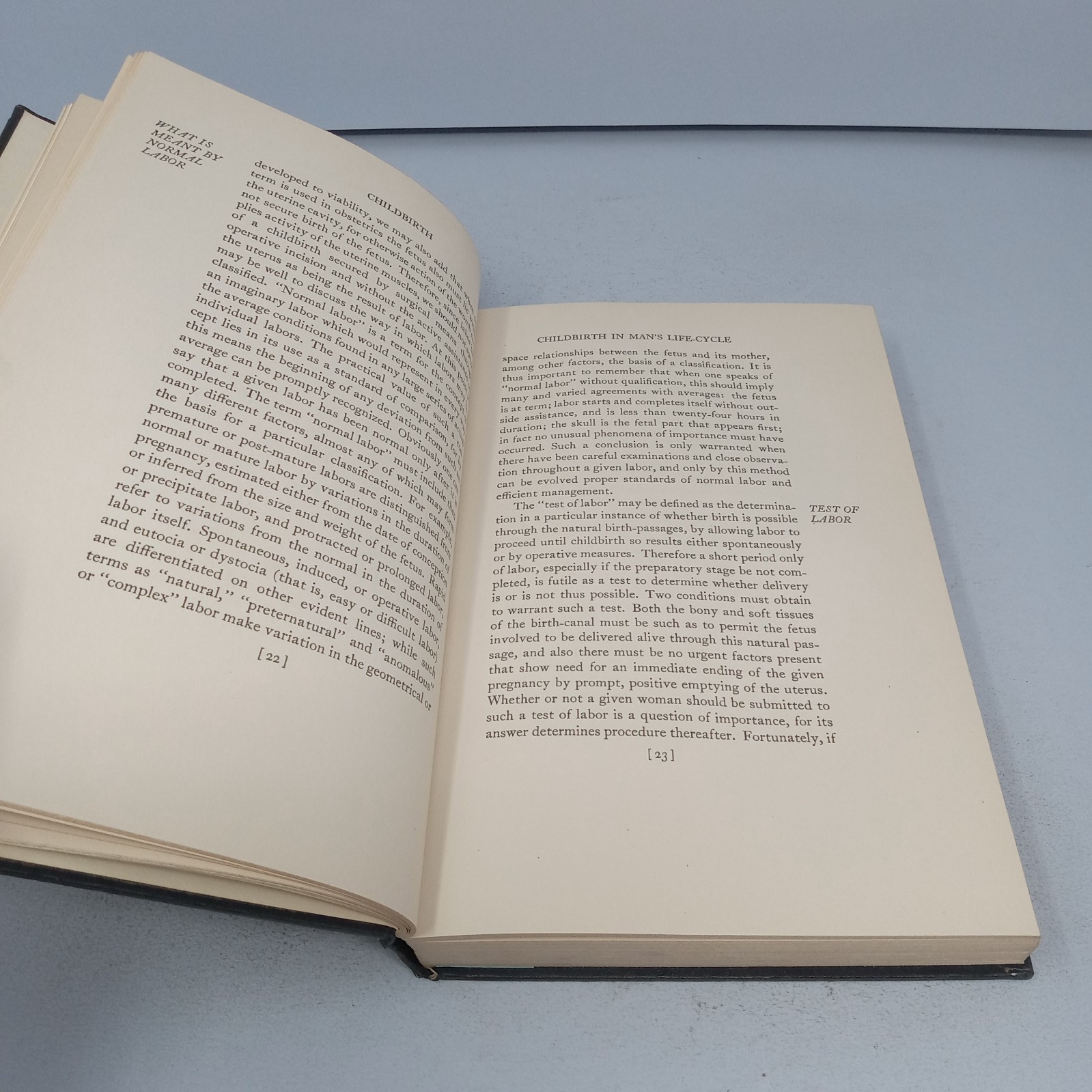 Childbirth: 1928 University of Chicago Press Hardcover by William George Lee