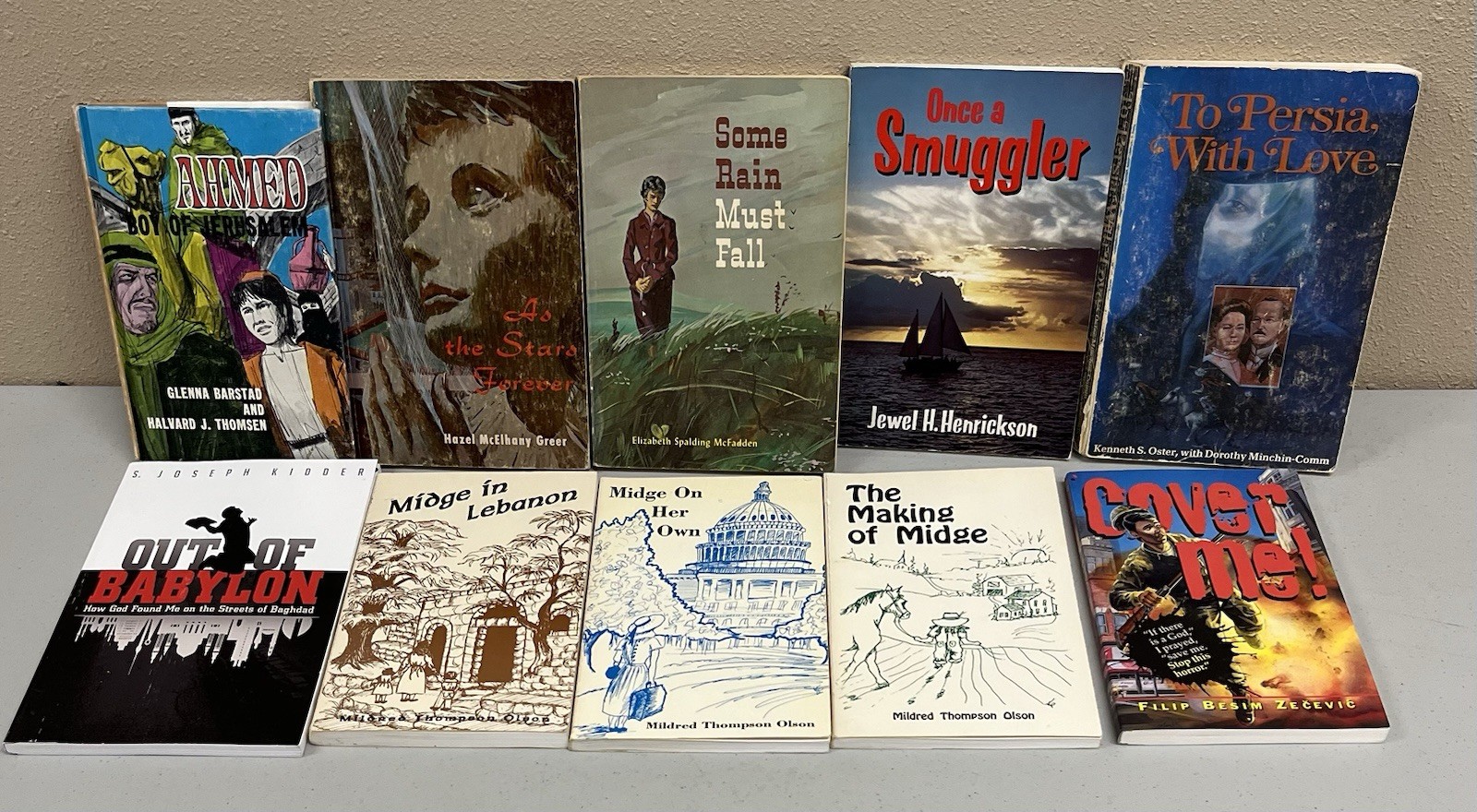 Seventh-day Adventist stories from the Middle East & So Europe, Lot of 10