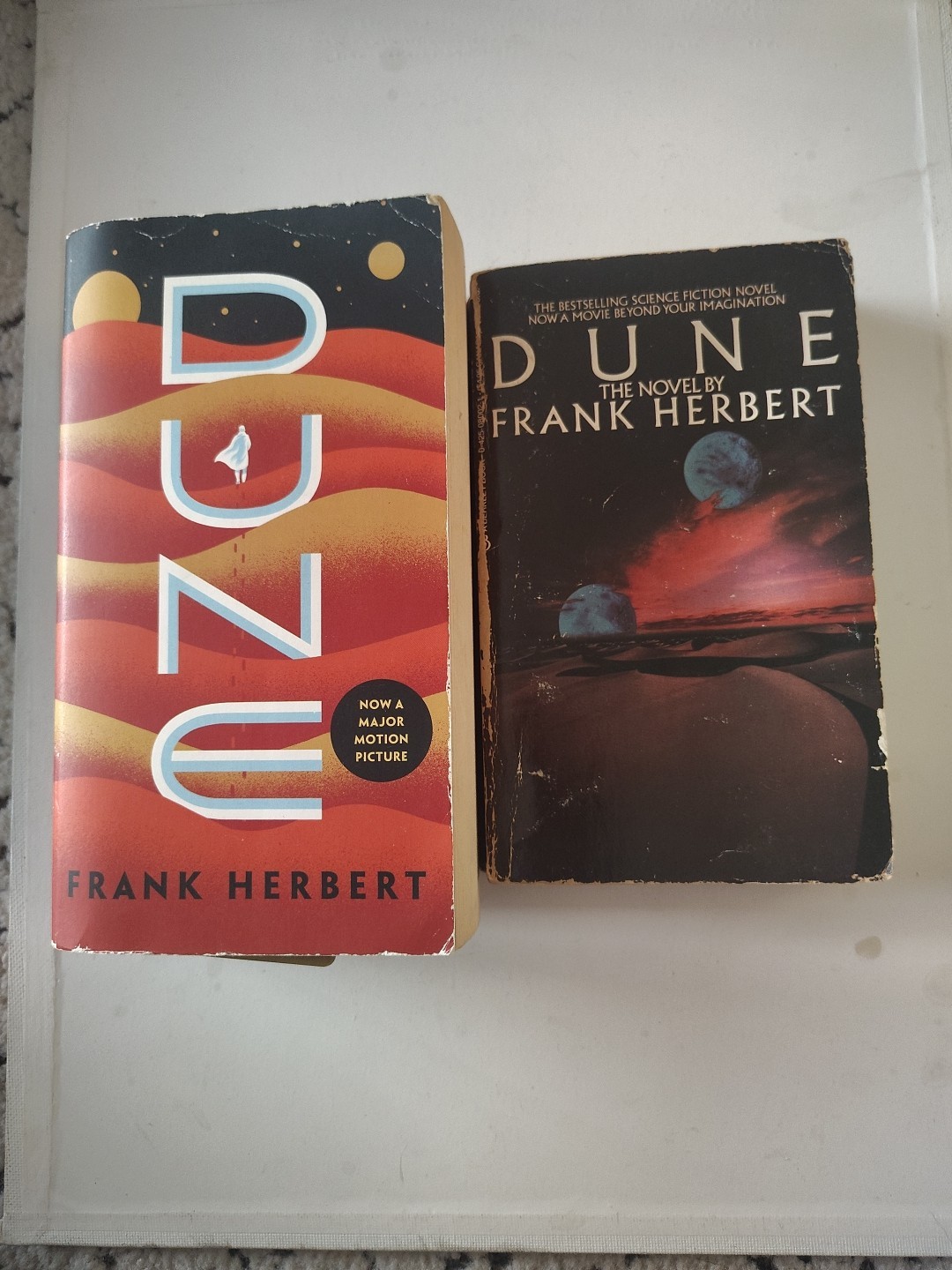 Dune by Frank Herbert (Paperback, 1990) 2 Books