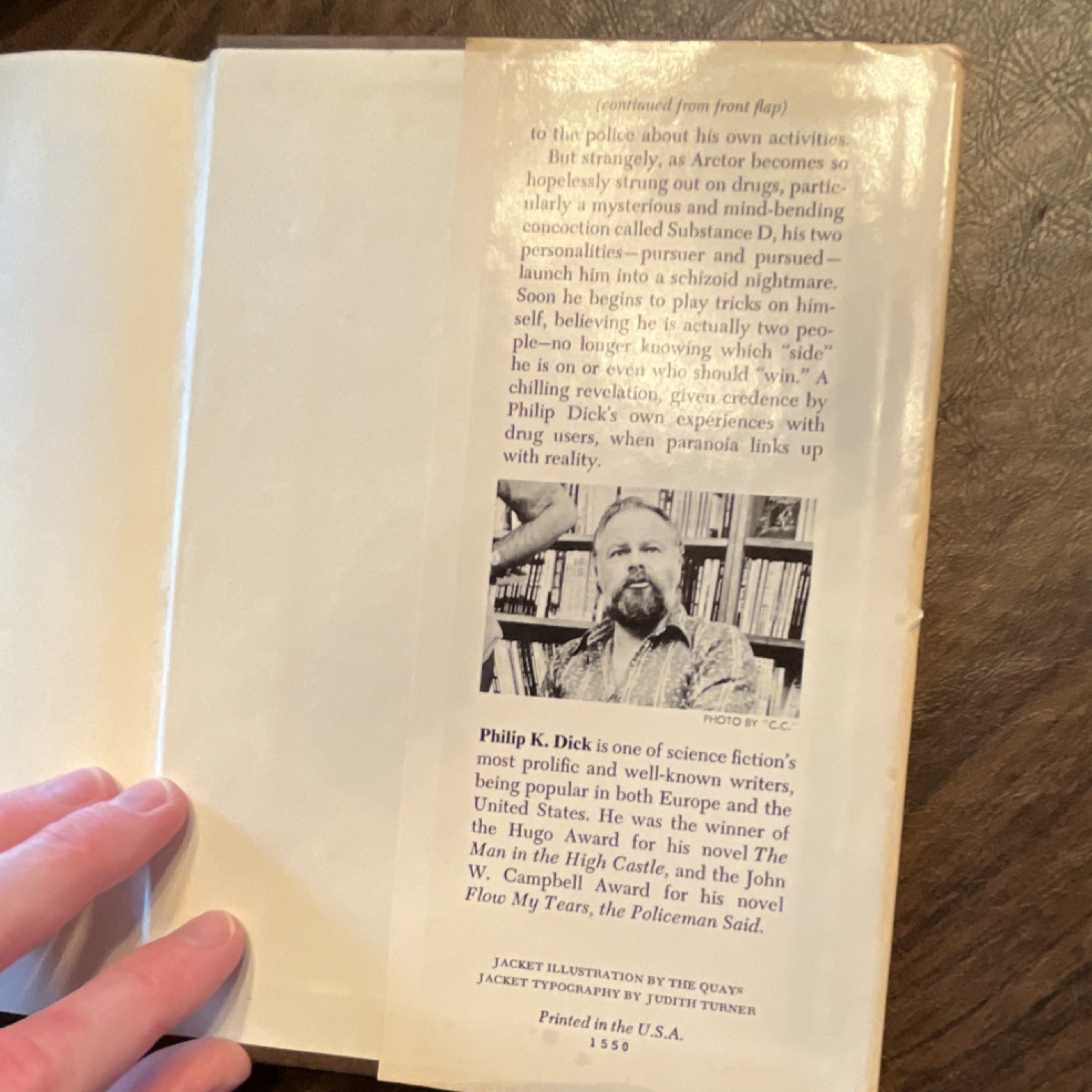 Philip K. Dick A Scanner Darkly Hardcover 1st Book Club Edition Doubleday 1977
