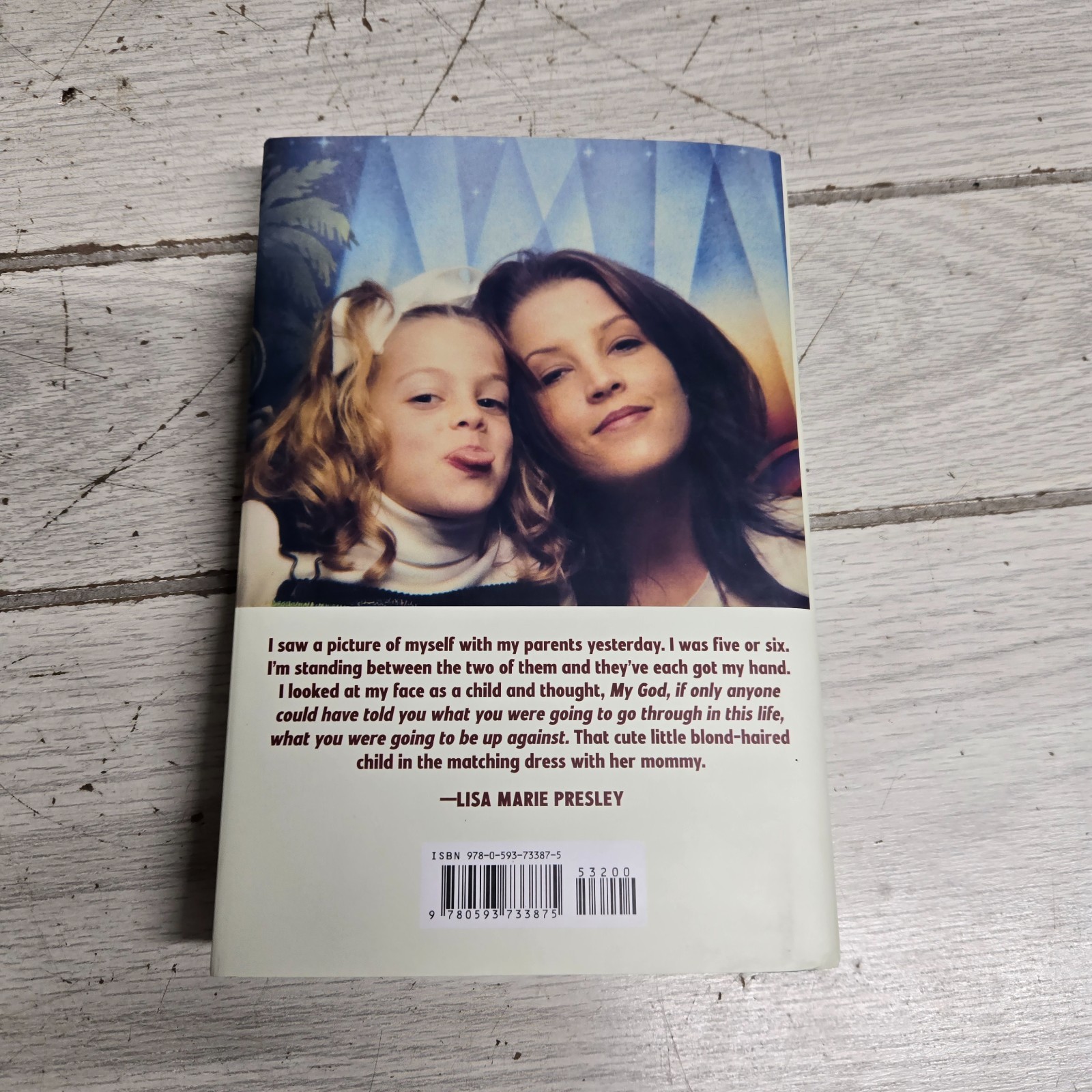 From Here to the Great Unknown A Memoir by Lisa Marie Presley Hardcover Book