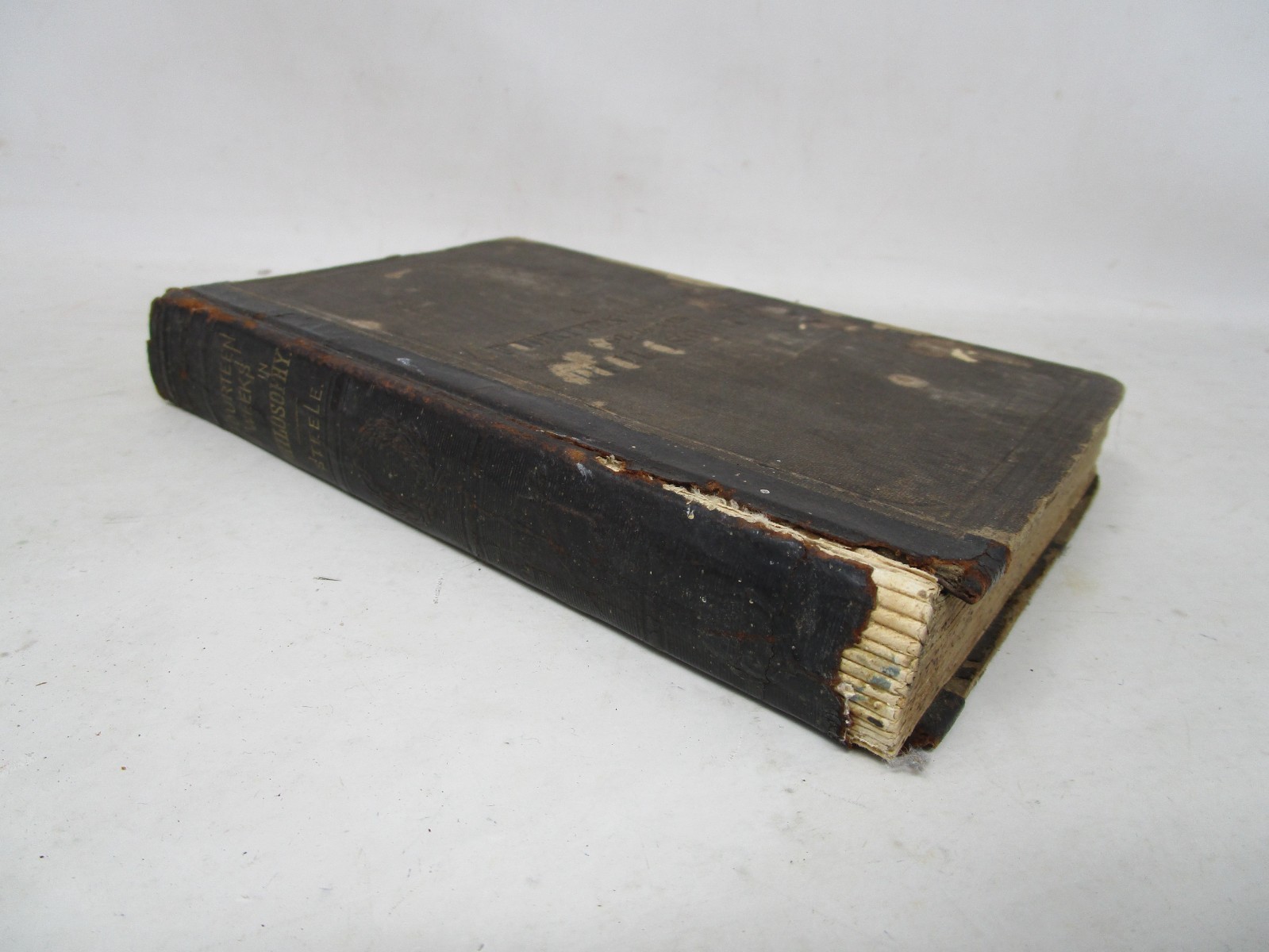Fourteen Weeks in Natural Philosophy by J. Dorman Steele 1875 Sample Copy