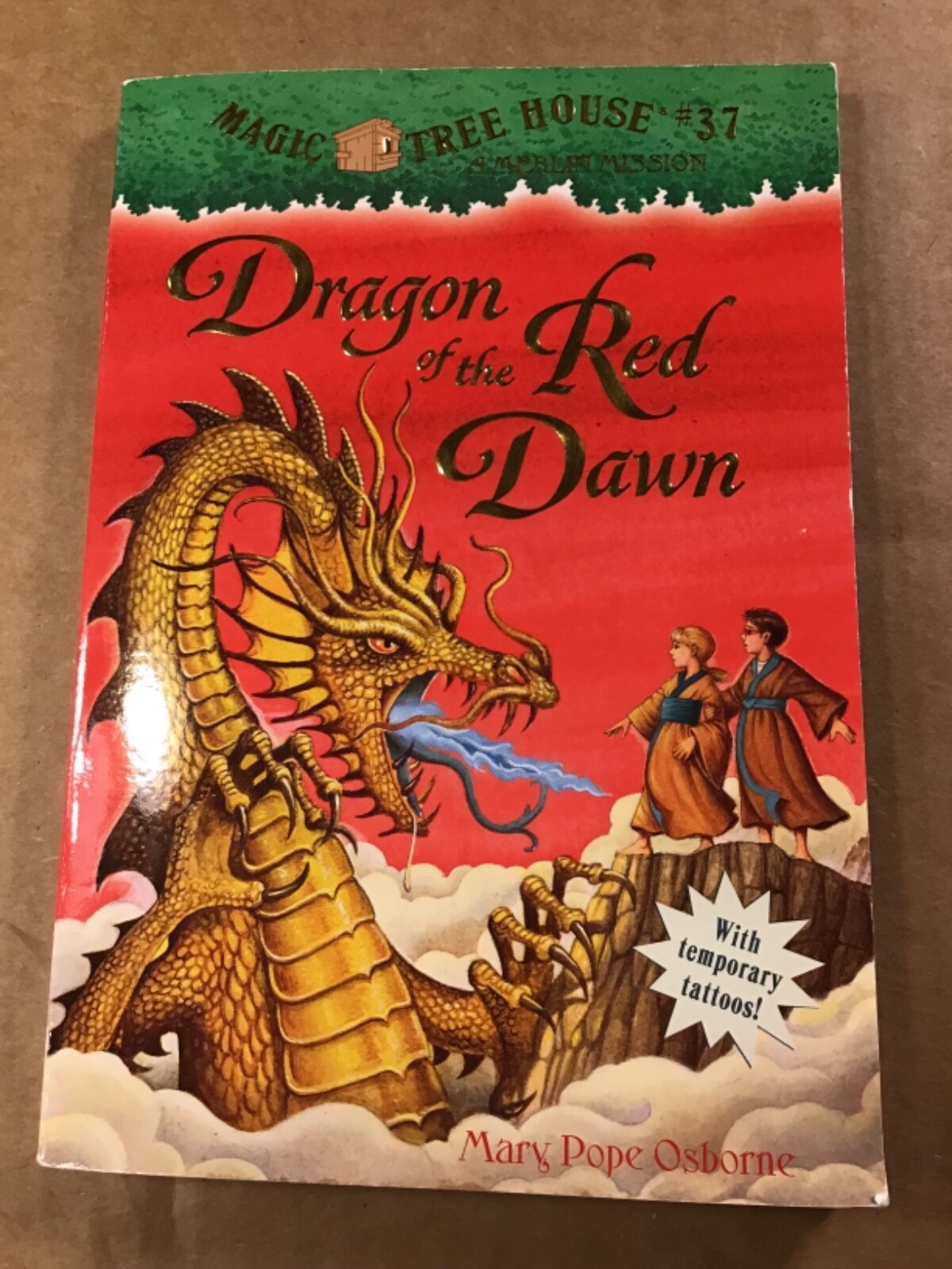 Dragon of the Red Dawn by Mary Pope Osborne (PB, 2008)