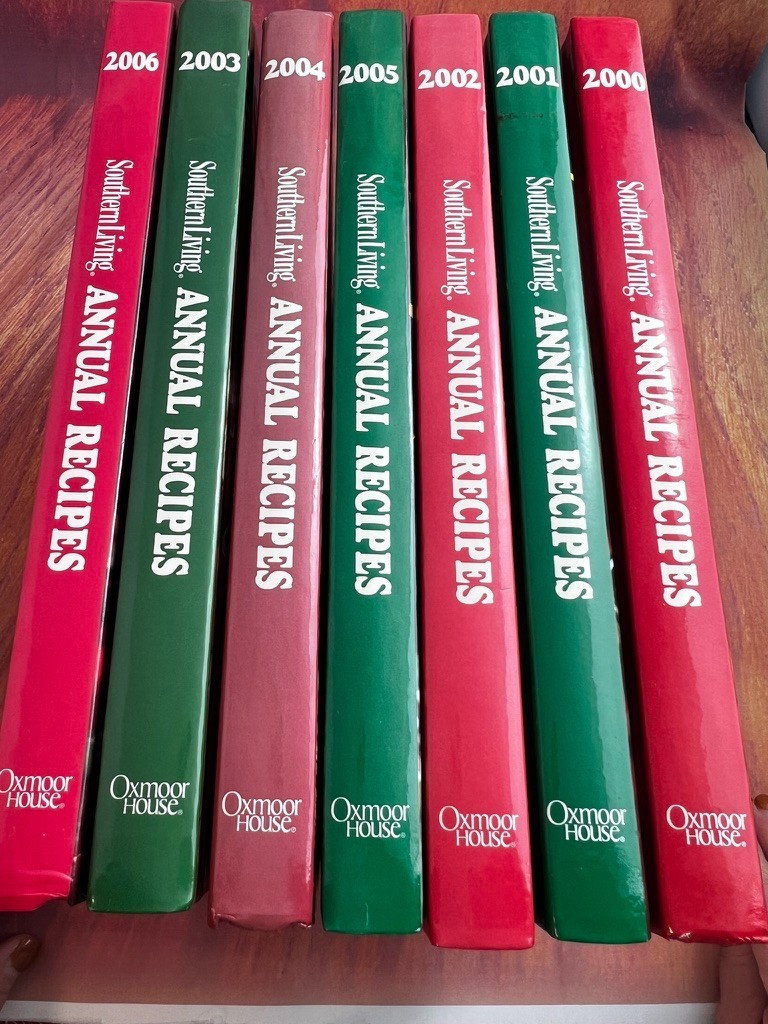 Southern Living Annual Recipes – 2000-2006 – Choose Your Year