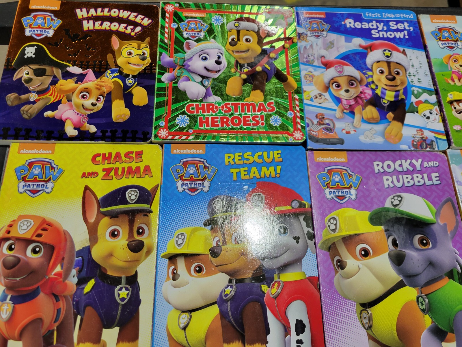 Lot of 10 Paw Patrol Board Books Lot Random – Children/Kids/Toddlers/Babies