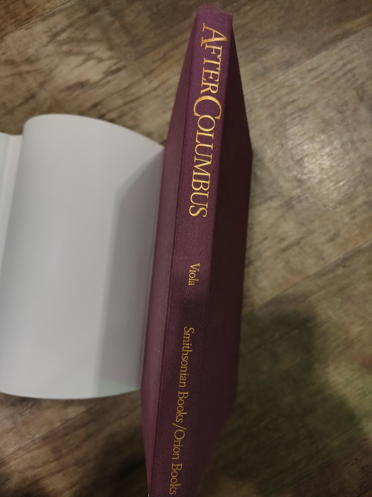 Vintage Book After Columbus The Smithsonian Chronicle of the N. American Indians
