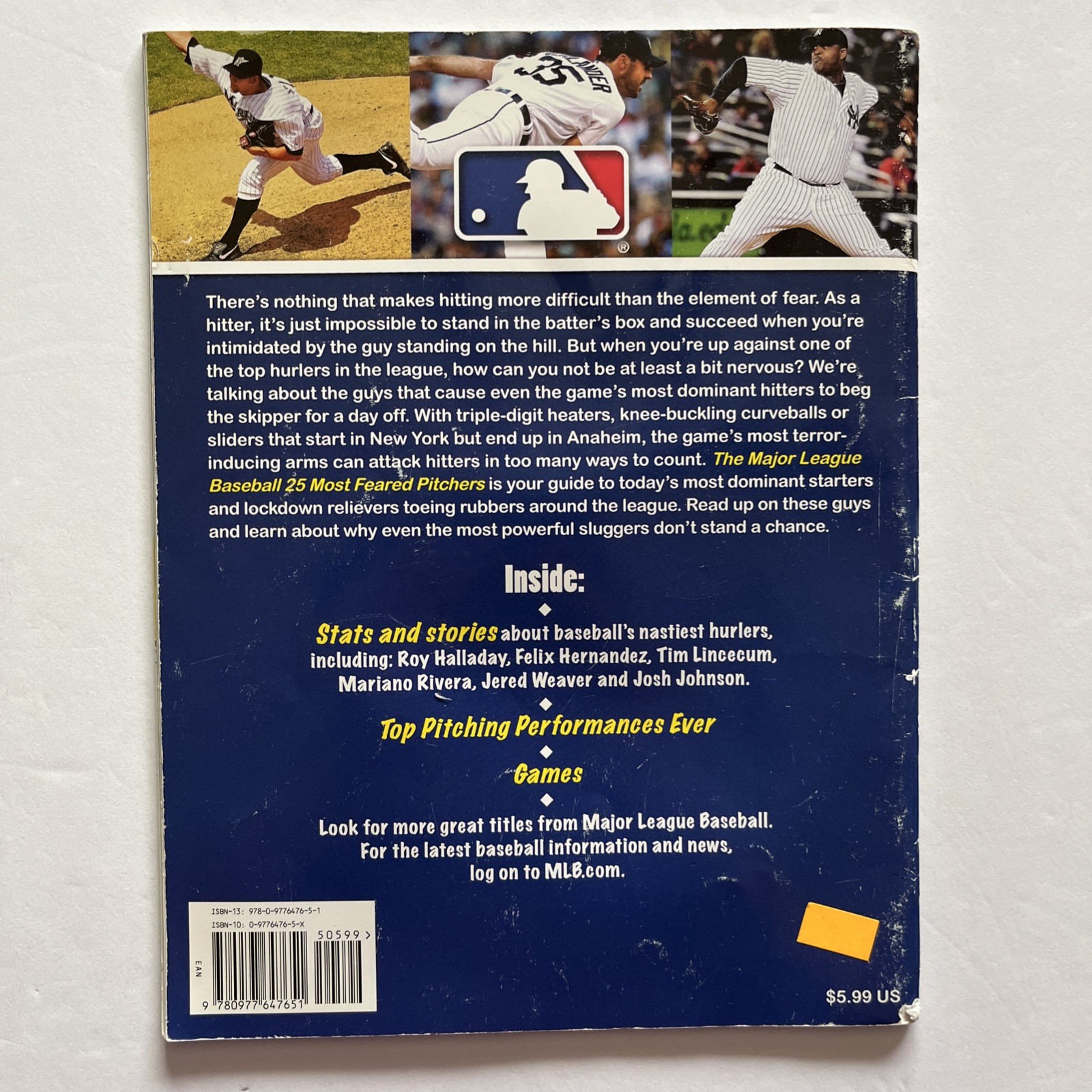 Vintage The Major League Baseball 25 Most Feared Pitchers 2011