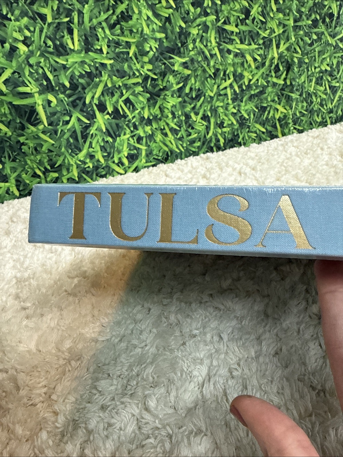 The Blank Book Pastel Proper Tulsa New 226 Pgs 9x12x1.25 Coffee Table