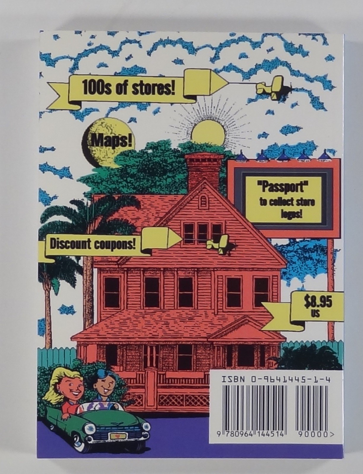 1997 A TRAVELER’S GUIDE TO RUBBER STAMP STORES worldwide CRAFTS scrapbooking