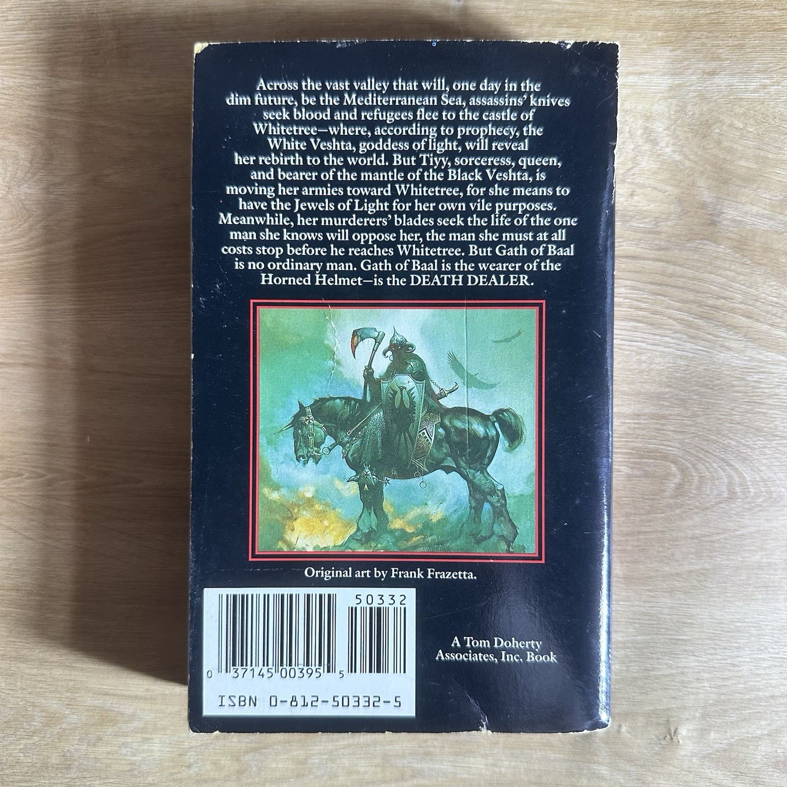 Plague of Knives James Silke Frank Frazetta’s Death Dealer 1st Paperback Book 4
