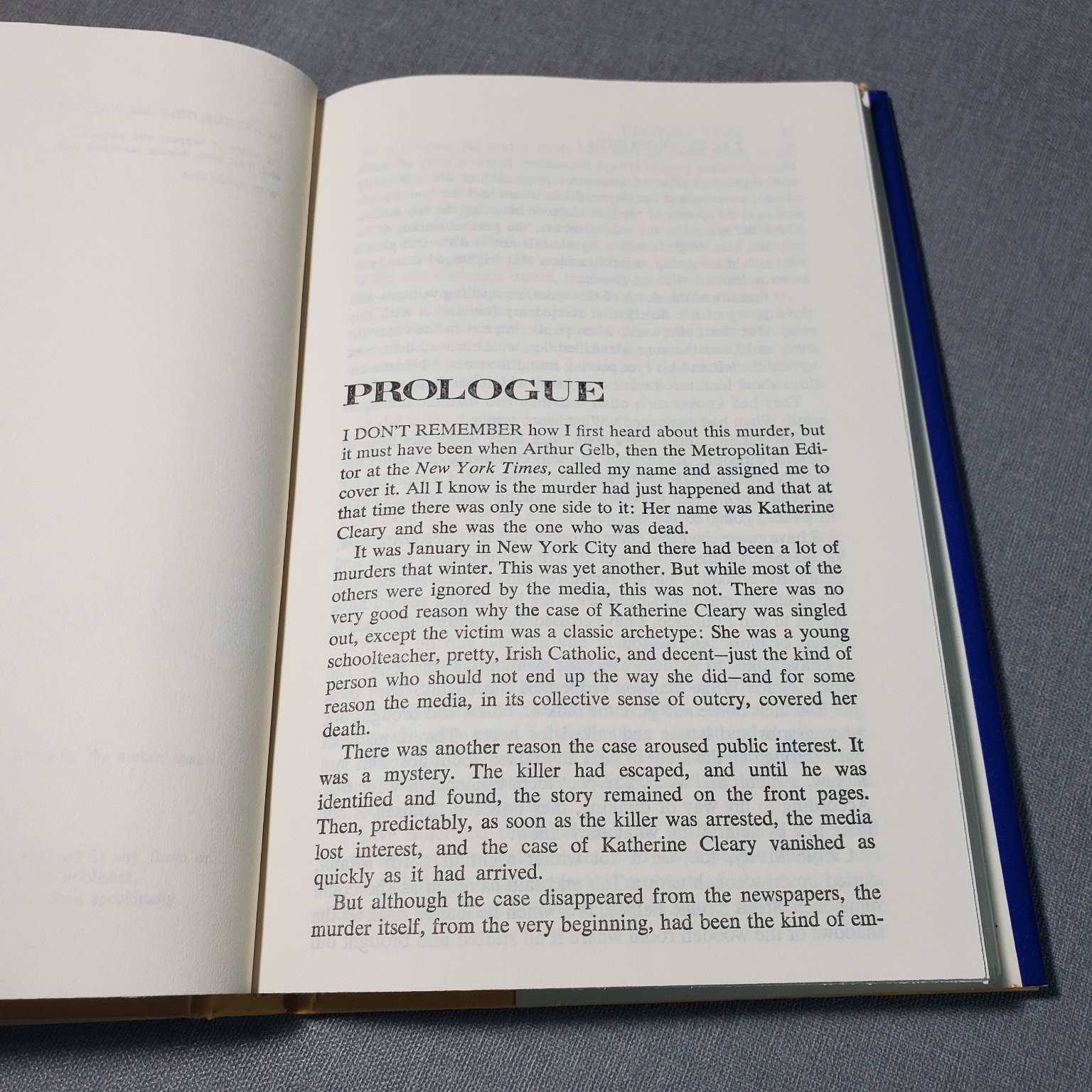 Closing Time Lacey Fosburgh 1977 Book Club Edition True Crime Delacorte Press