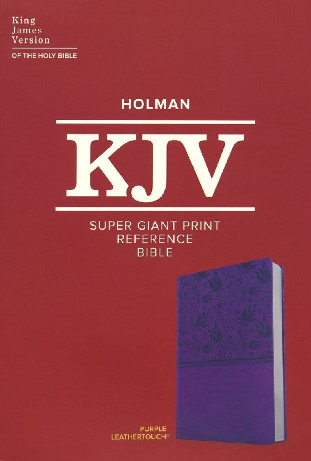 KJV Super Giant Print Refer. Bible Purple LeatherTouch BRAND NEW in Shrink Wrap!