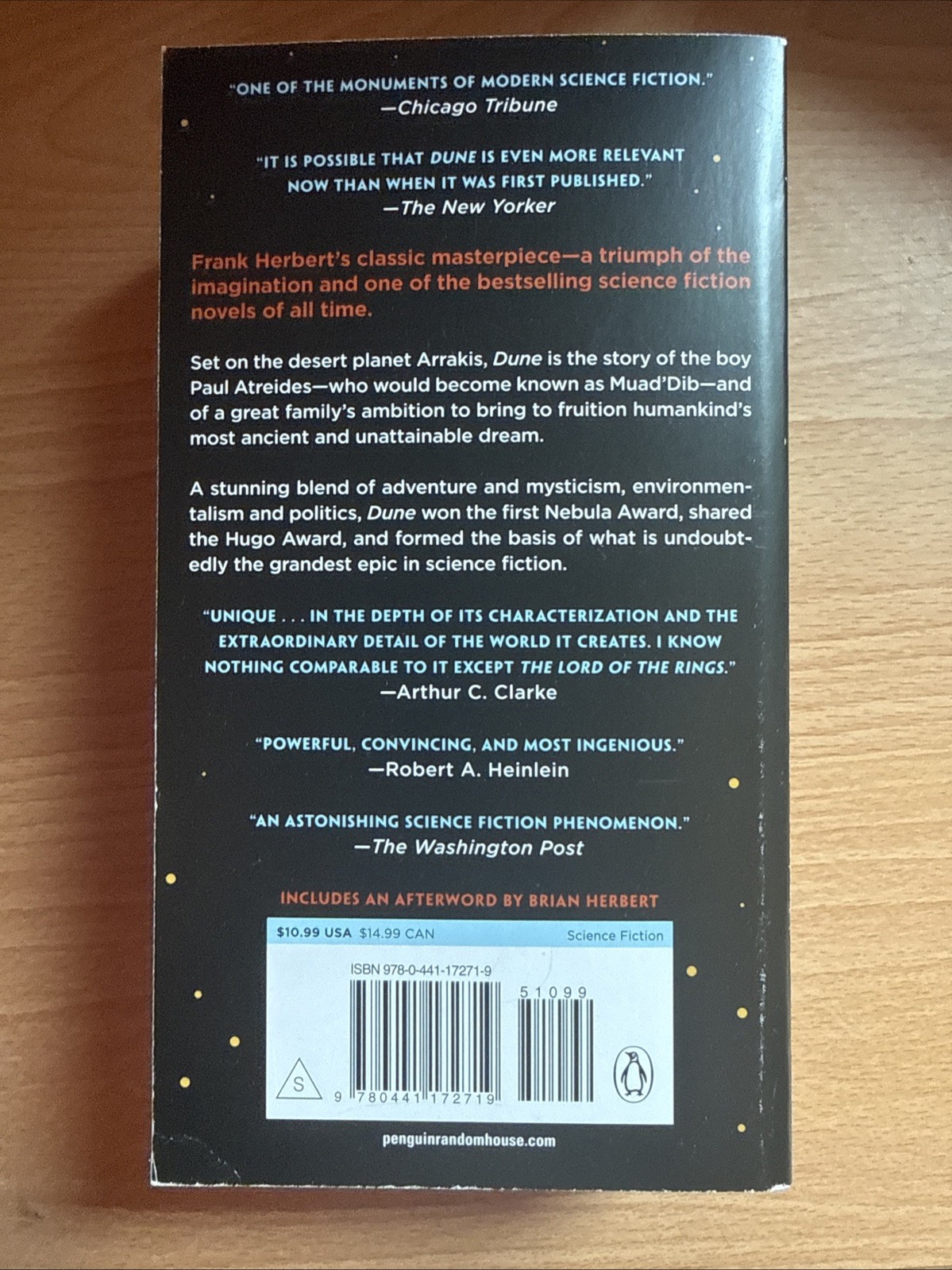 Dune Frank Herbert Mass Market Paperback