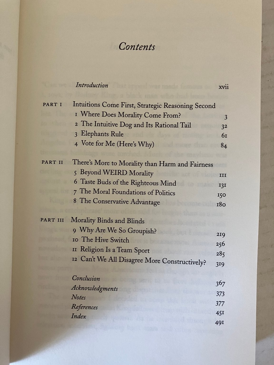 The Righteous Mind Jonathan Haidt 2012 Vintage Books Psychology Philosophy PB