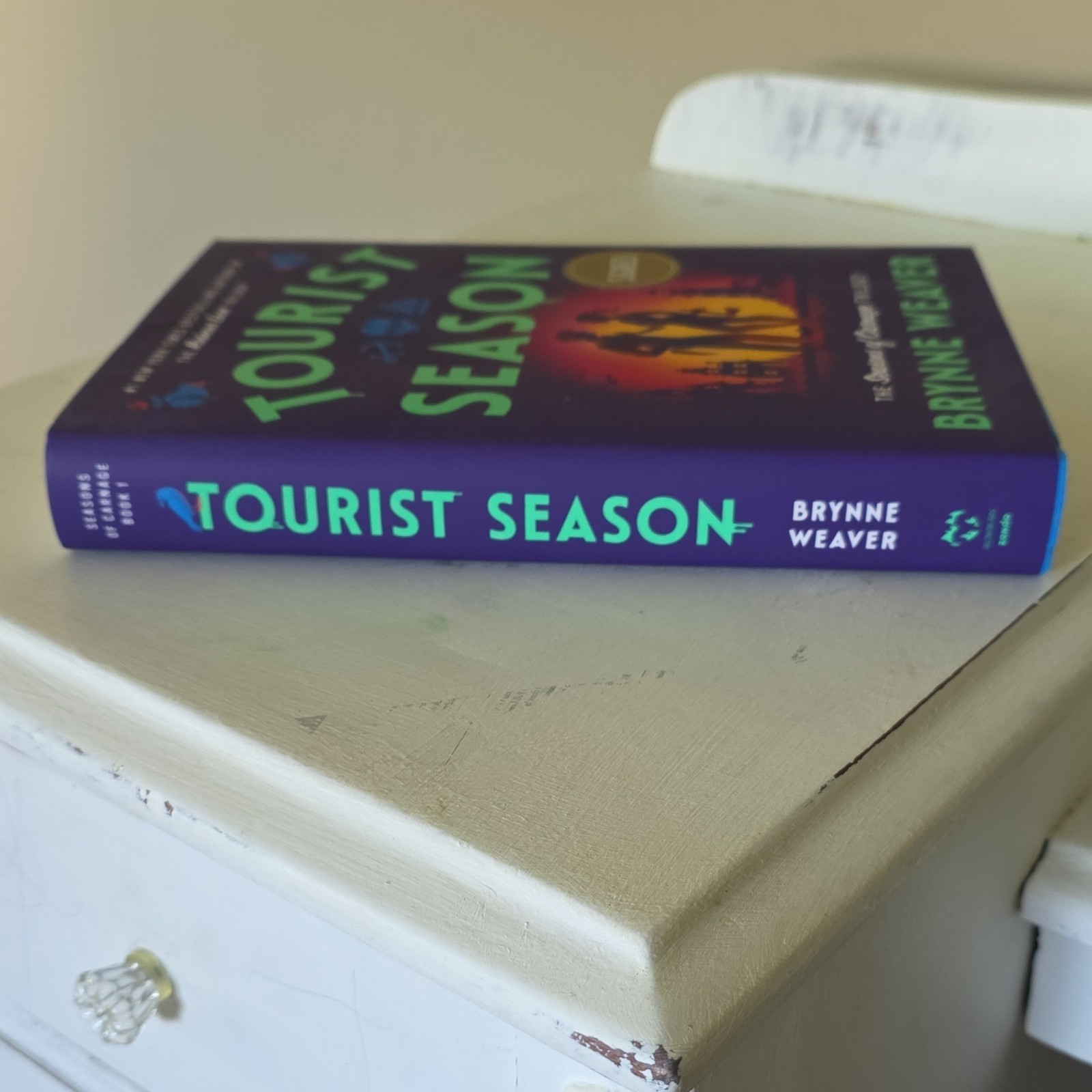 Brynne Weaver Tourist Season Signed Hardcover Seasons of Carnage Fiction
