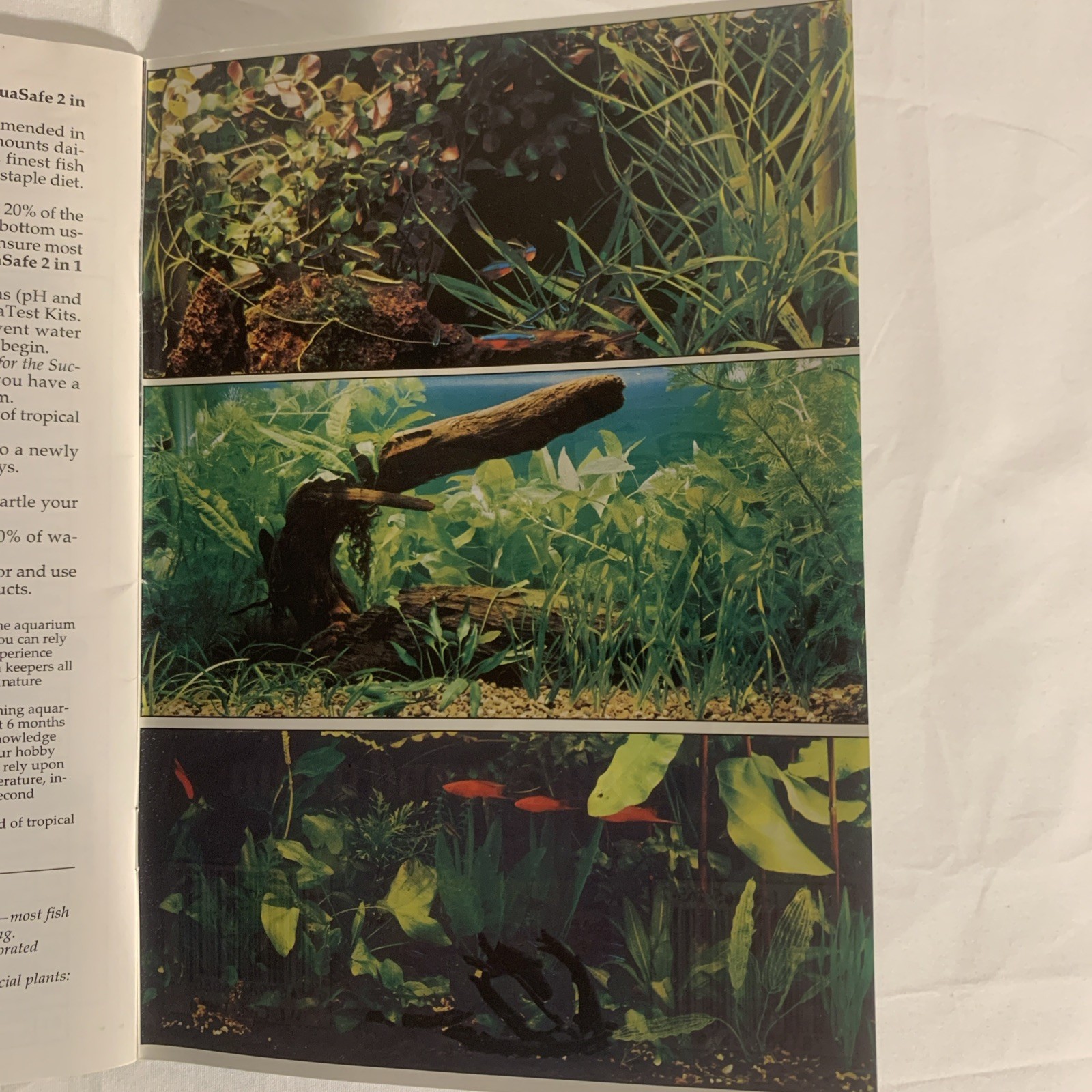 Digest for the Successful Aquarium Booklet Tetra/Second nature 34 pages