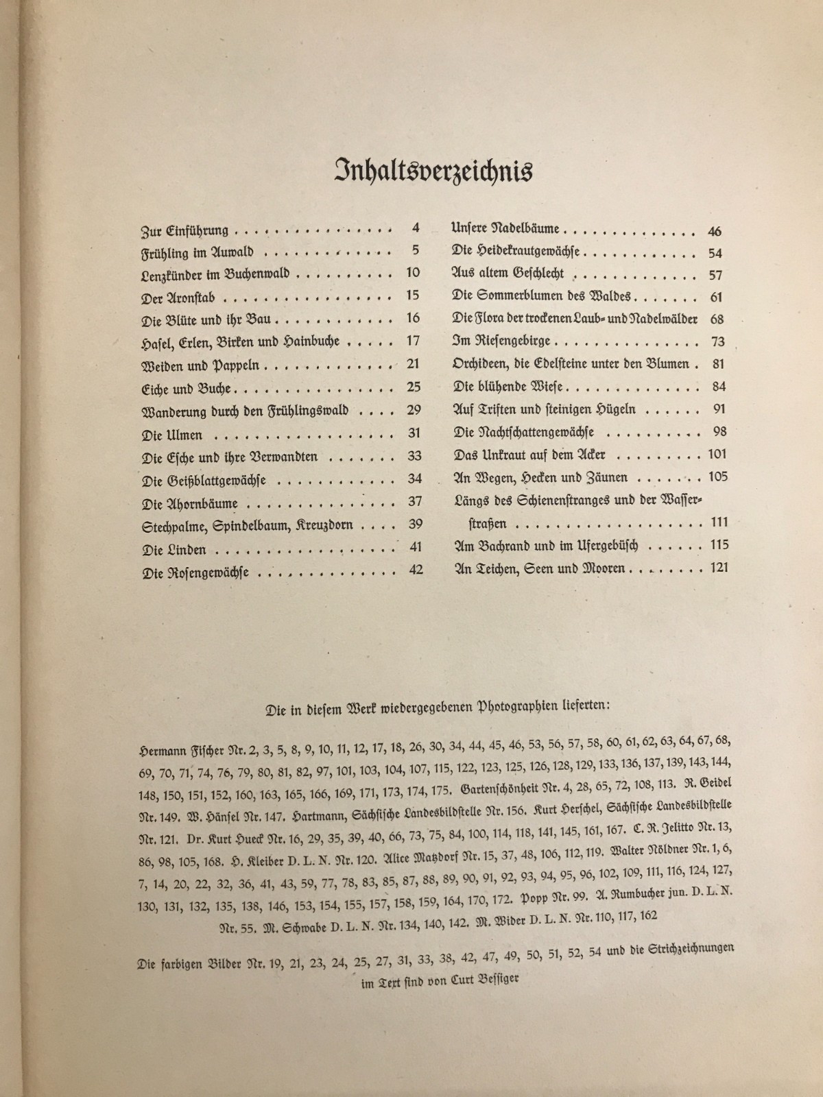 Aus Wald Und Flur – Two German Books 1937/1938 Plants and Animals, Set of 2 E-77