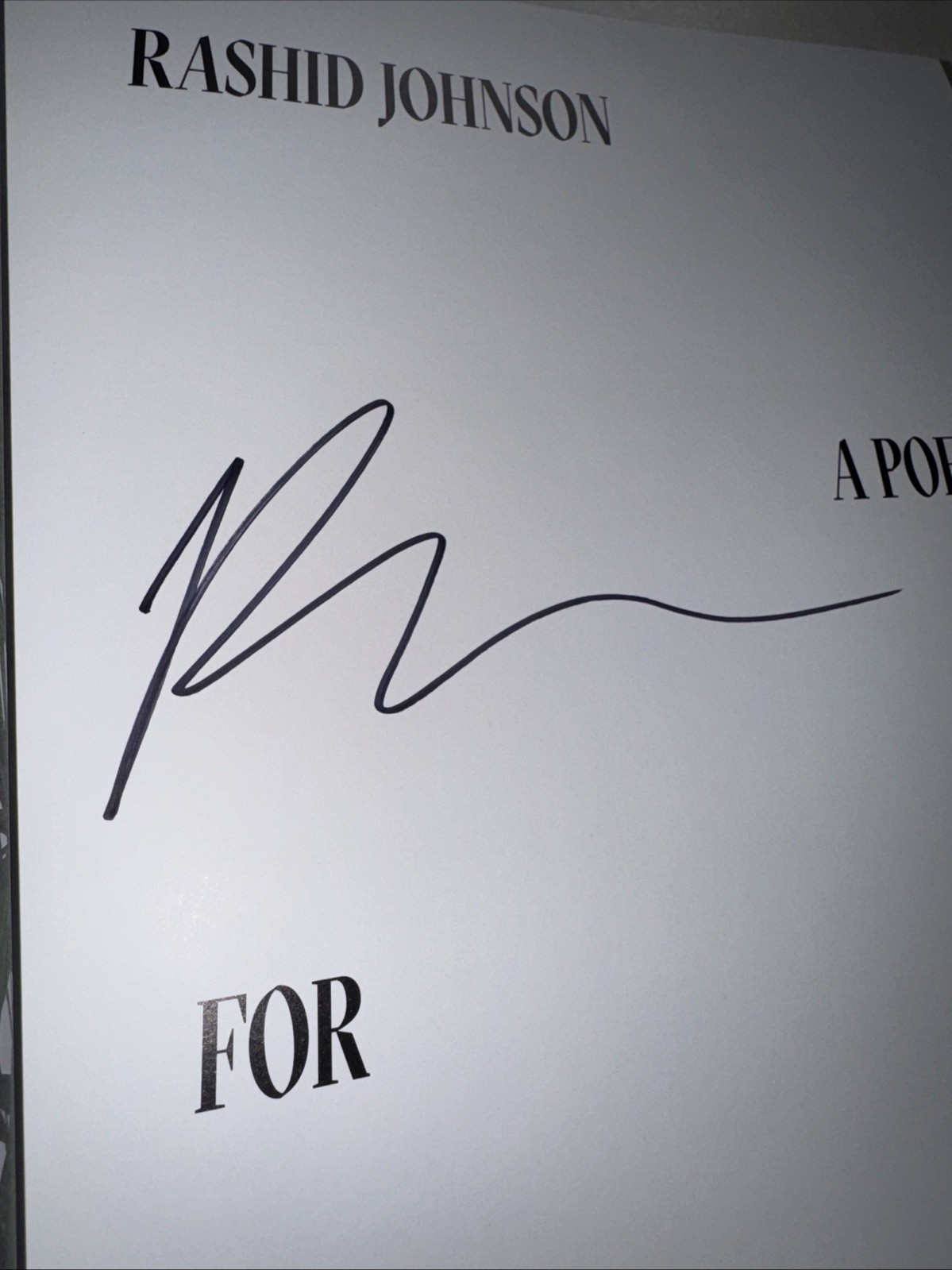 Rashid Johnson: A Poem for Deep Thinkers Exhibition Catalogue – SIGNED COPY New