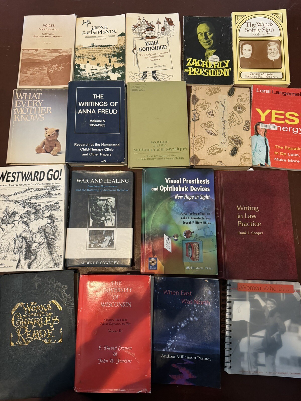 pick a book from selection