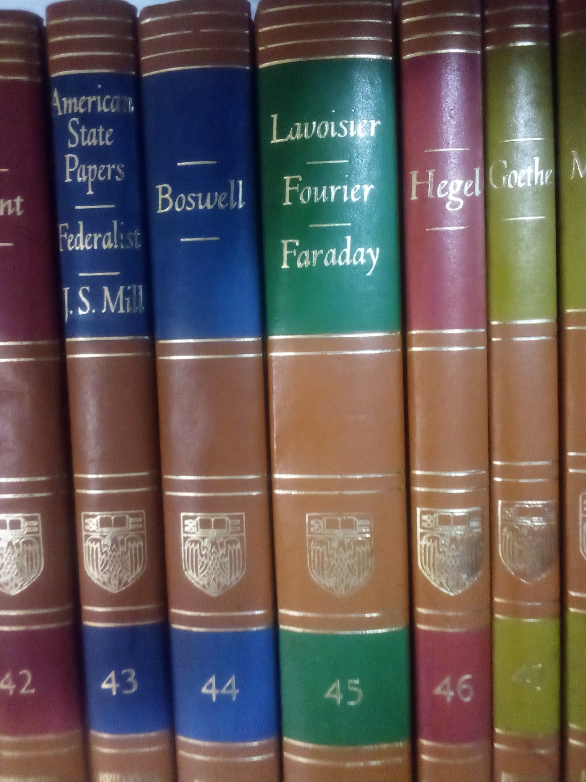 Great Books of the Western World 1952 Volumes 40 – 49