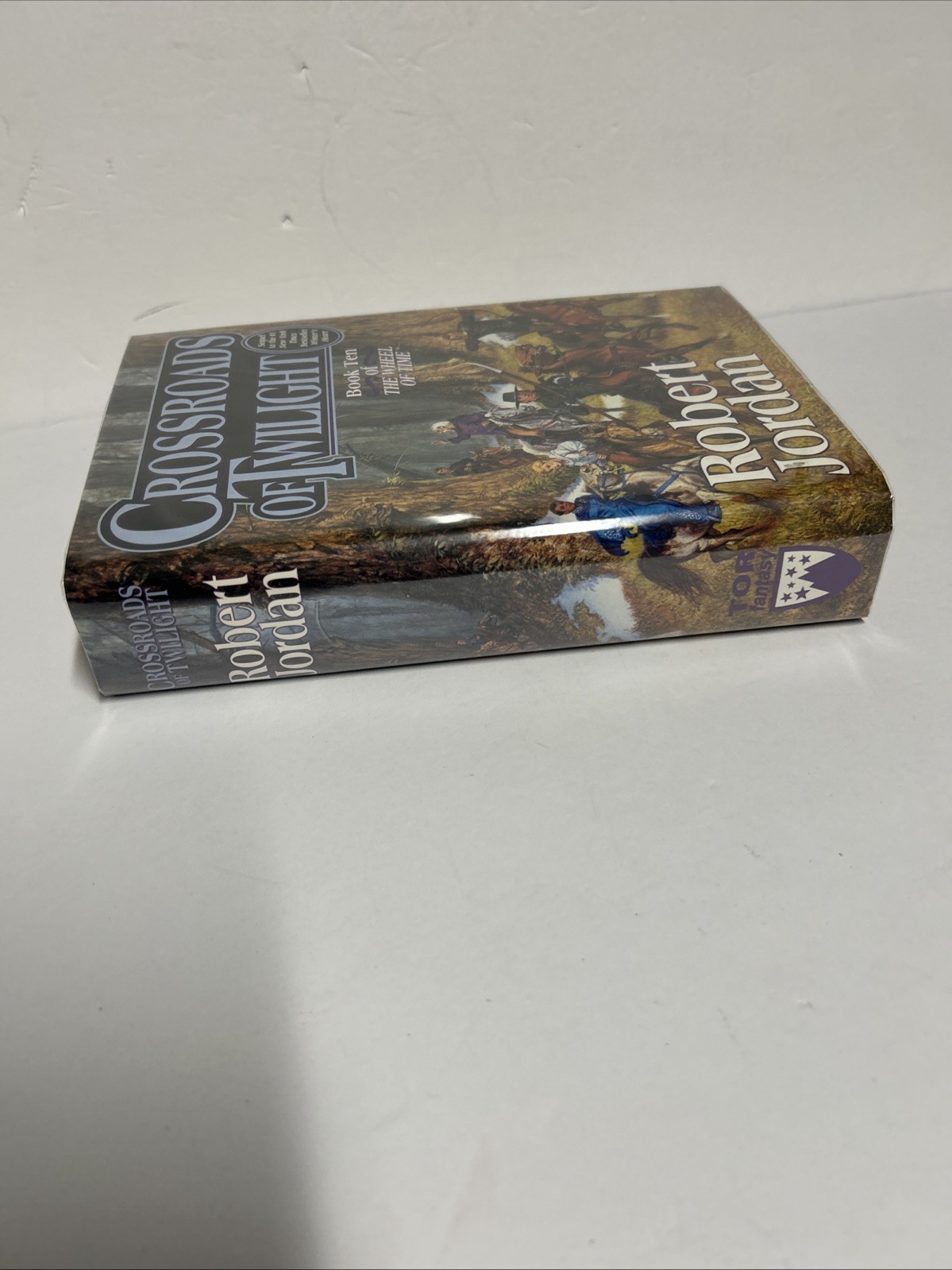 SIGNED Robert Jordan Crossroads of Twilight 2003 1st Edition 2nd Print HC/DJ