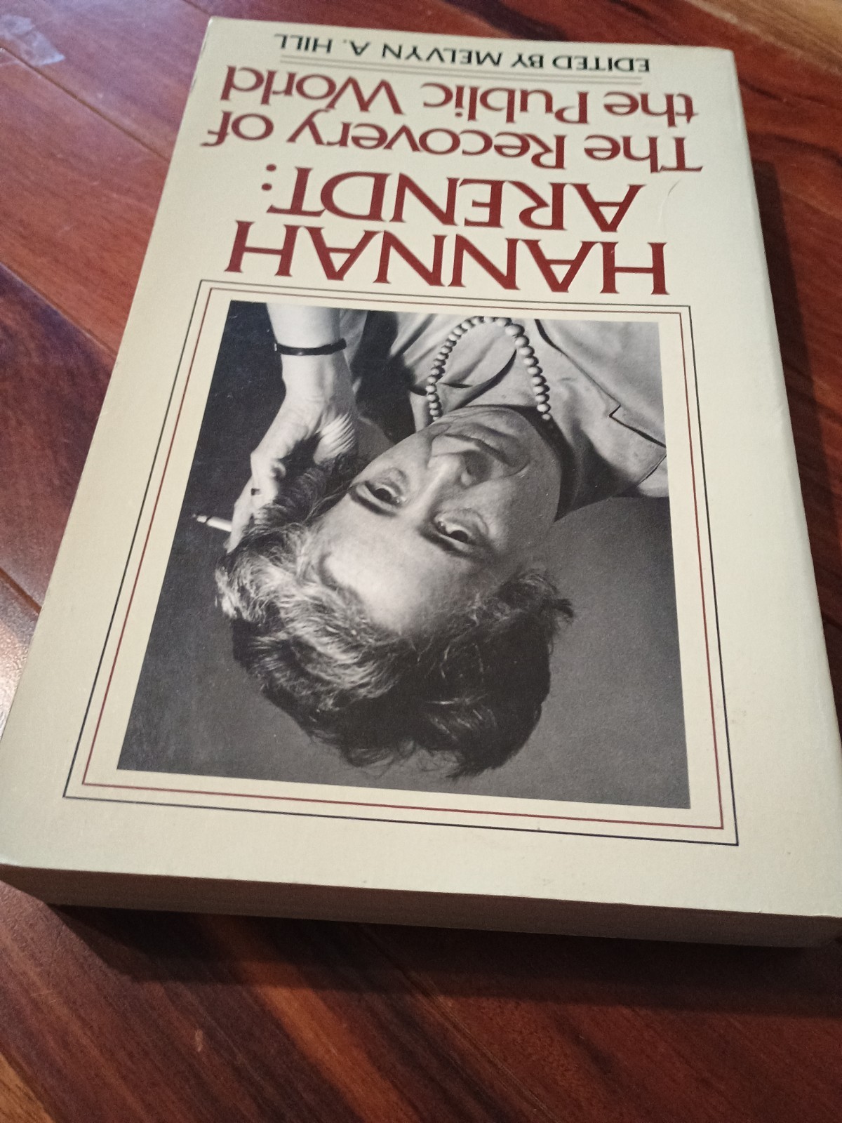 Hannah Arendt: The Recovery of the Public World Edited by Melvyn A. Hill 1979
