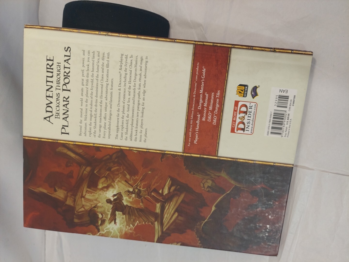 Manual of the Planes by Wizards RPG Team (2008, Hardcover)
