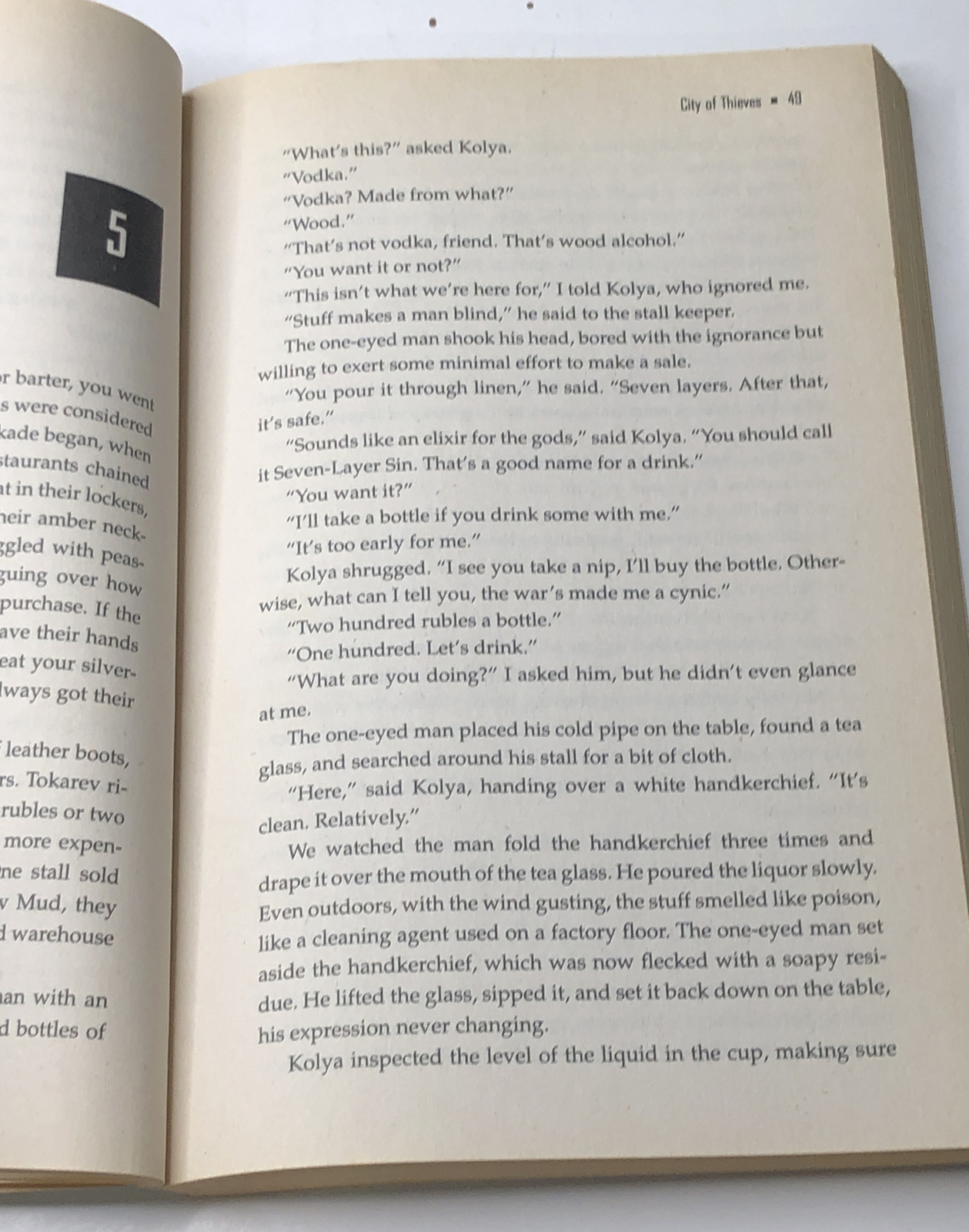 City of Thieves: A Novel – by David Benioff, Paperback