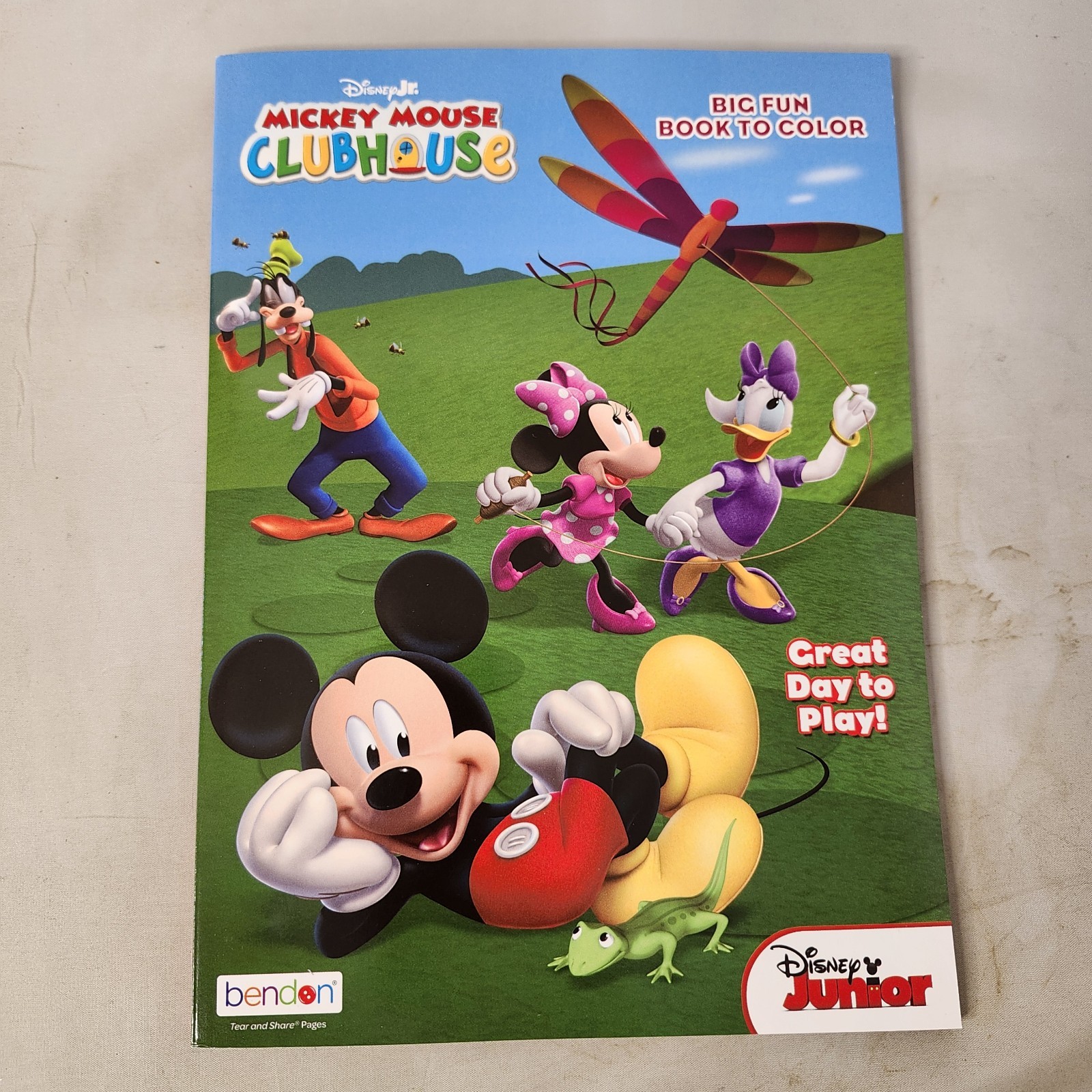 Disney Mickey Mouse Clubhouse Jumbo Coloring Book Minnie Mouse Daisy Duck Goofy