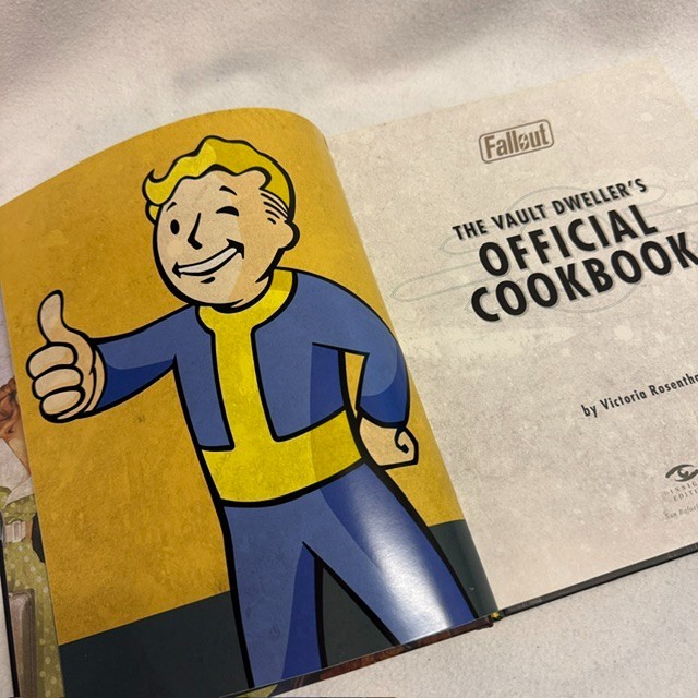 Fallout: The Vault Dweller’s Official Cookbook Hardcover by Victoria Rosenthal
