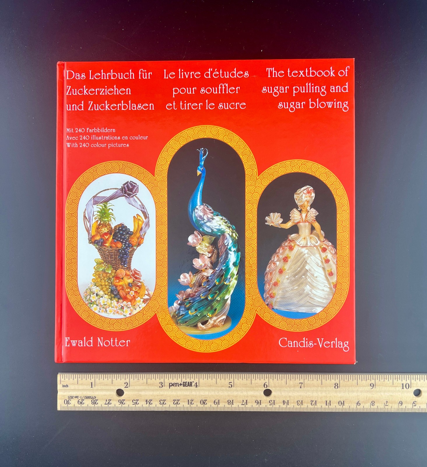 Textbook of Sugar Pulling and Sugar Blowing Ewald Notter Candis-Verlag Pristine