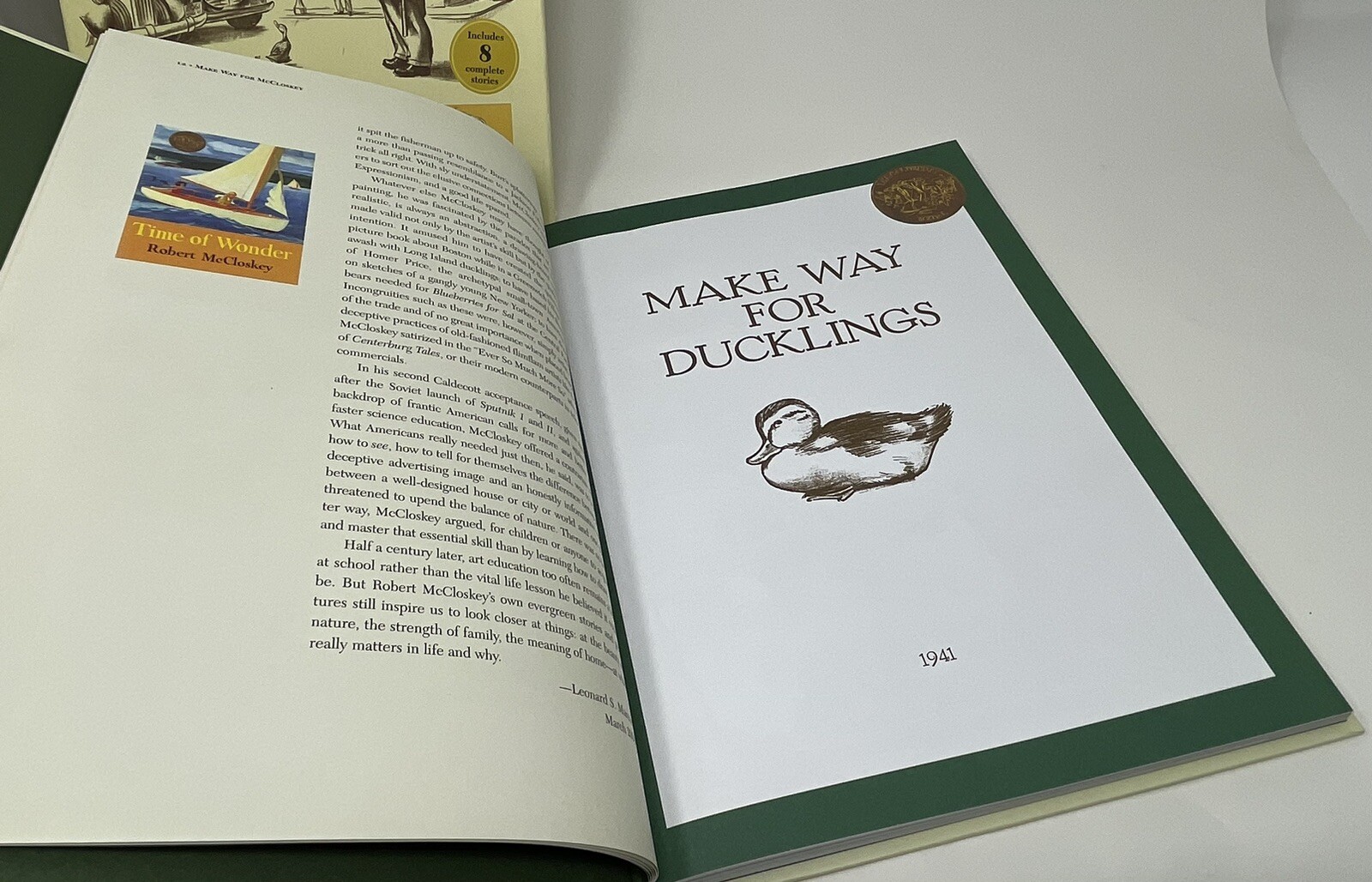 Make Way for McCloskey: A Robert McCloskey Treasury HC DJ Book Ducklings