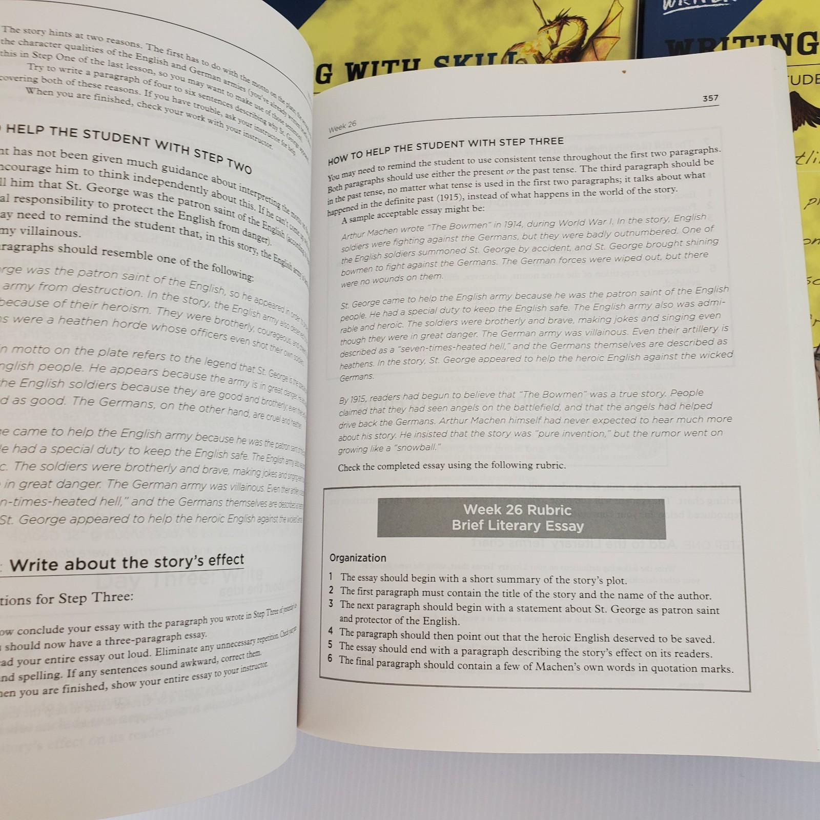 Writing with Skill Level 1 Well Trained Mind ~ Workbook x2 & Instructor ~ Bauer