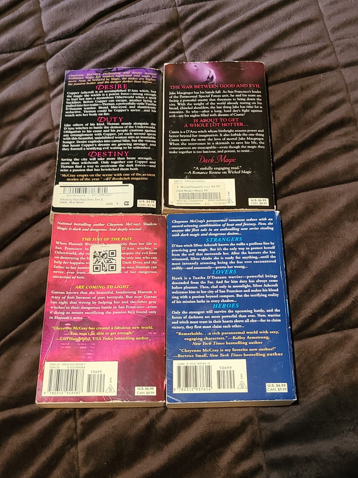Magic Series BY CHEYENNE McCRAY-Seduced by Magic/Shadow Magic/Forbidden Magic