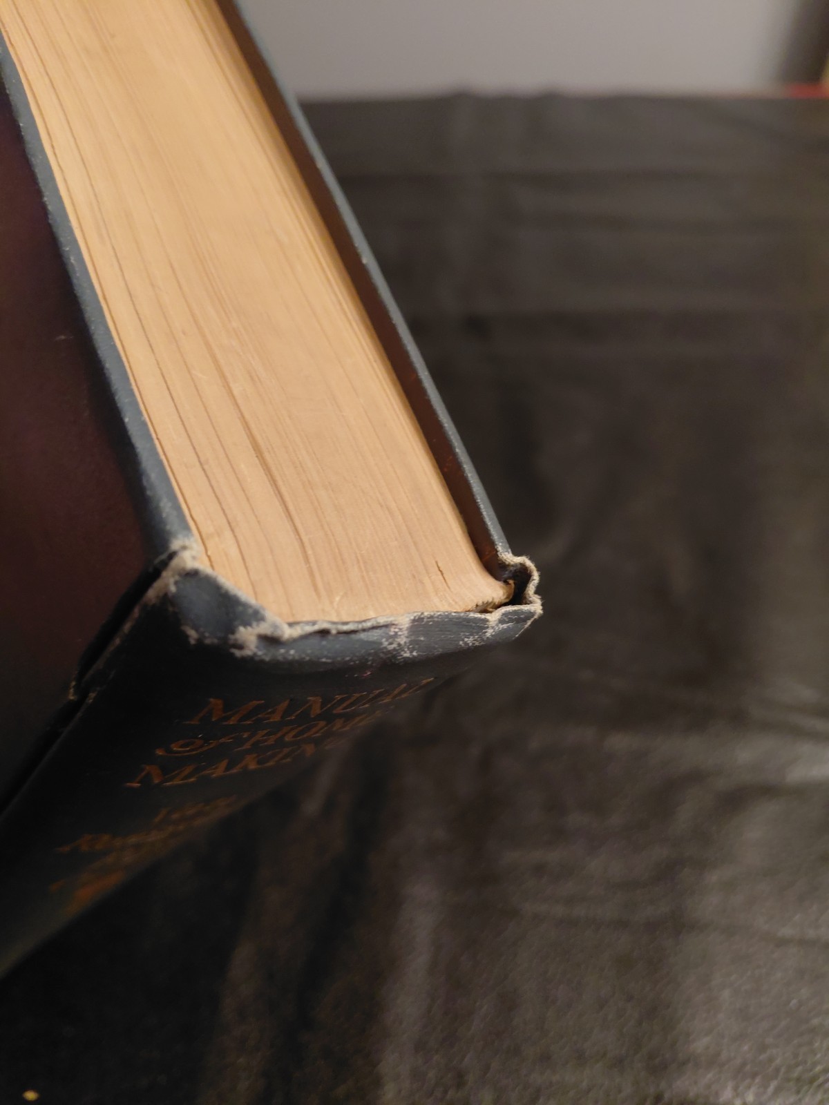 MANUAL OF HOME MAKING Van Rensselaer Rose-Canon 1919’s hard cover book Antique