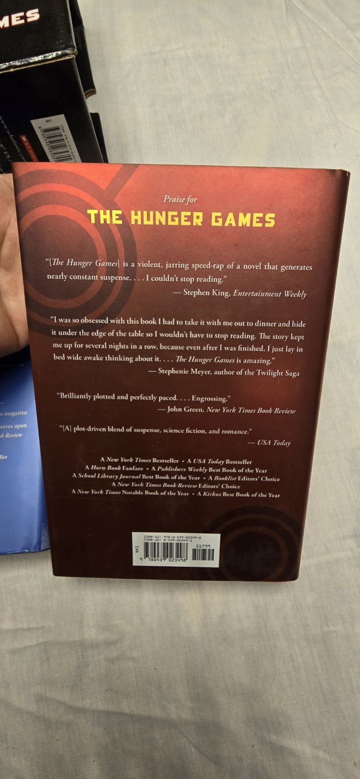Hunger Games Trilogy Boxed Set Set by Suzanne Collins (2010, Quantity Pack)
