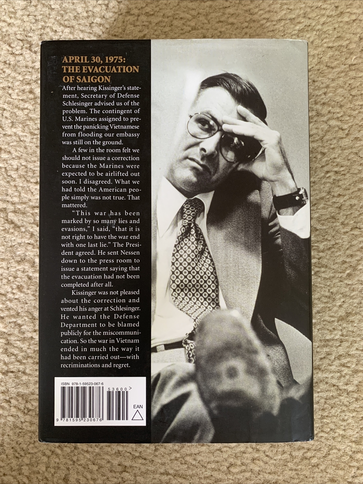 Signed Donald RUMSFELD Known and Unknown – A Memoir Hard Cover