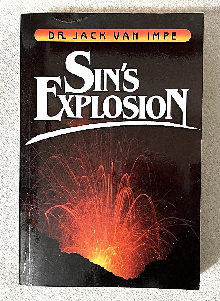 SIN’S EXPLOSION REVIVAL OR RUIN 1988 DR JACK VAN IMPE PAPERBACK BOOK 444 PAGES