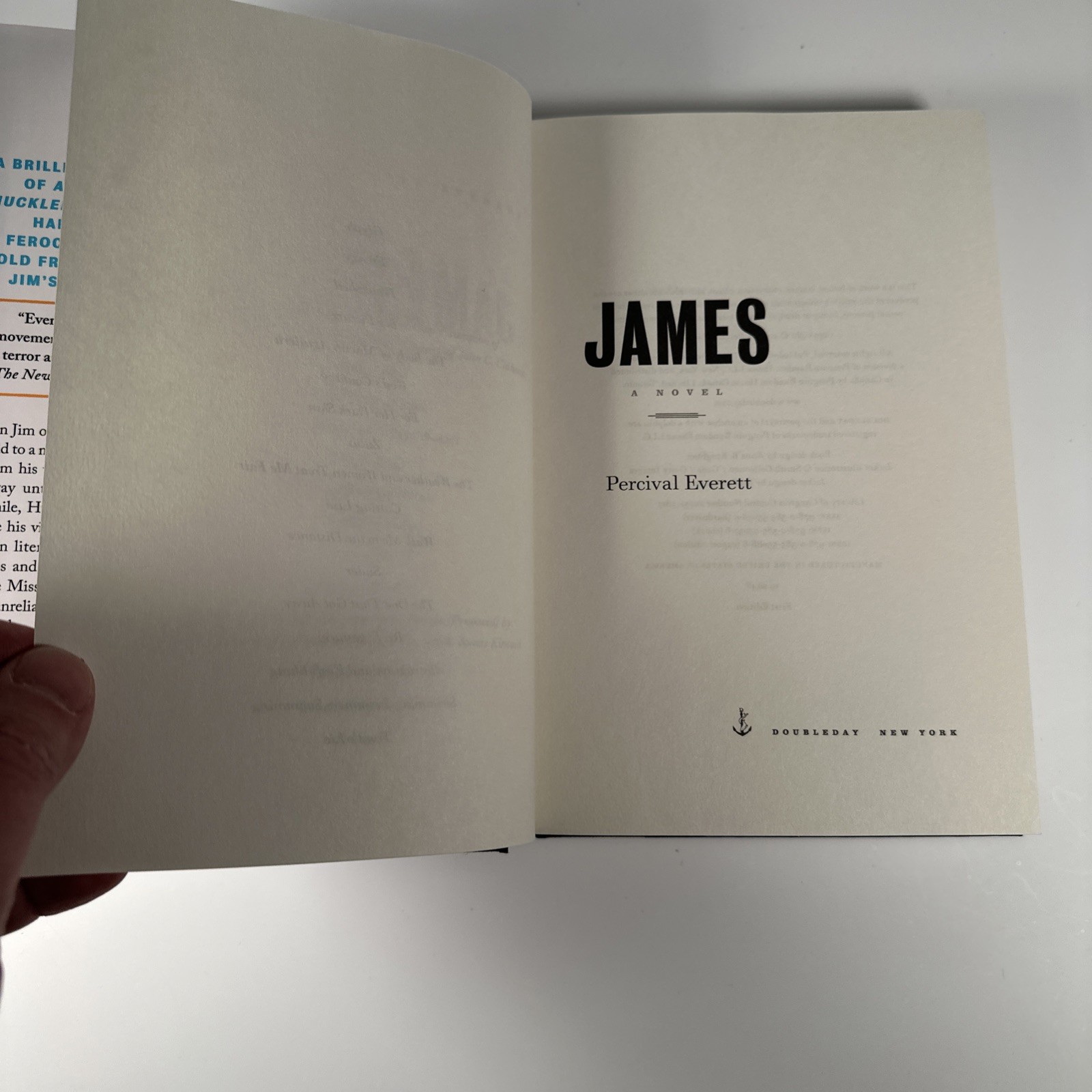 James by Percival Everett 2024 First Edition/Later Printing Hardcover Pulitzer