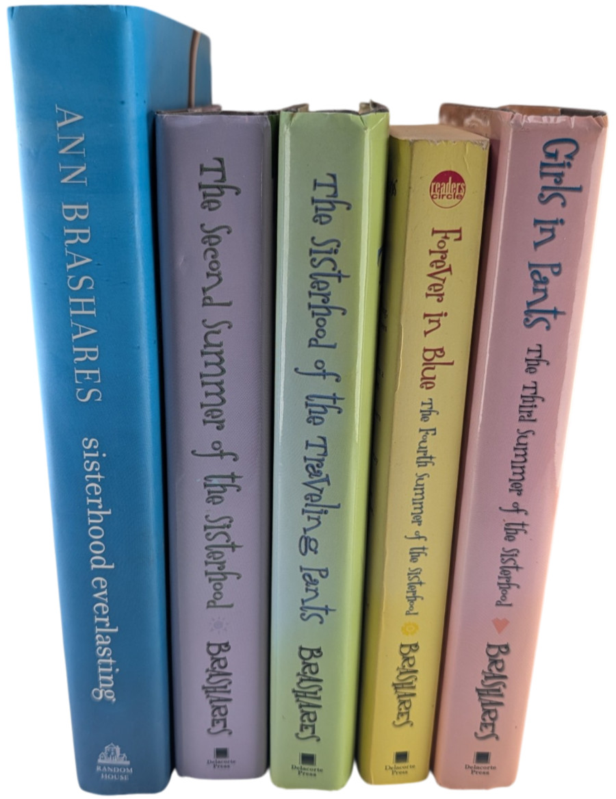Ann Brashares Sisterhood Traveling Pants Books 1-4 Everlasting HC PB Lot