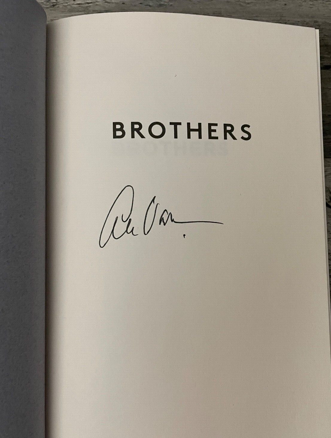 SIGNED Brothers ALEX VAN HALEN Hardcover UK 1st/1st AUTOGRAPHED
