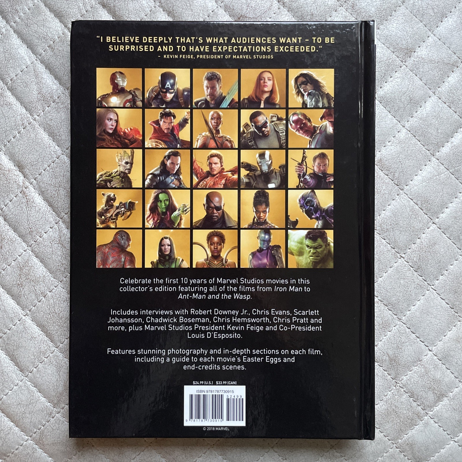 Marvel Studios: The First Ten Years – hardcover Titan
