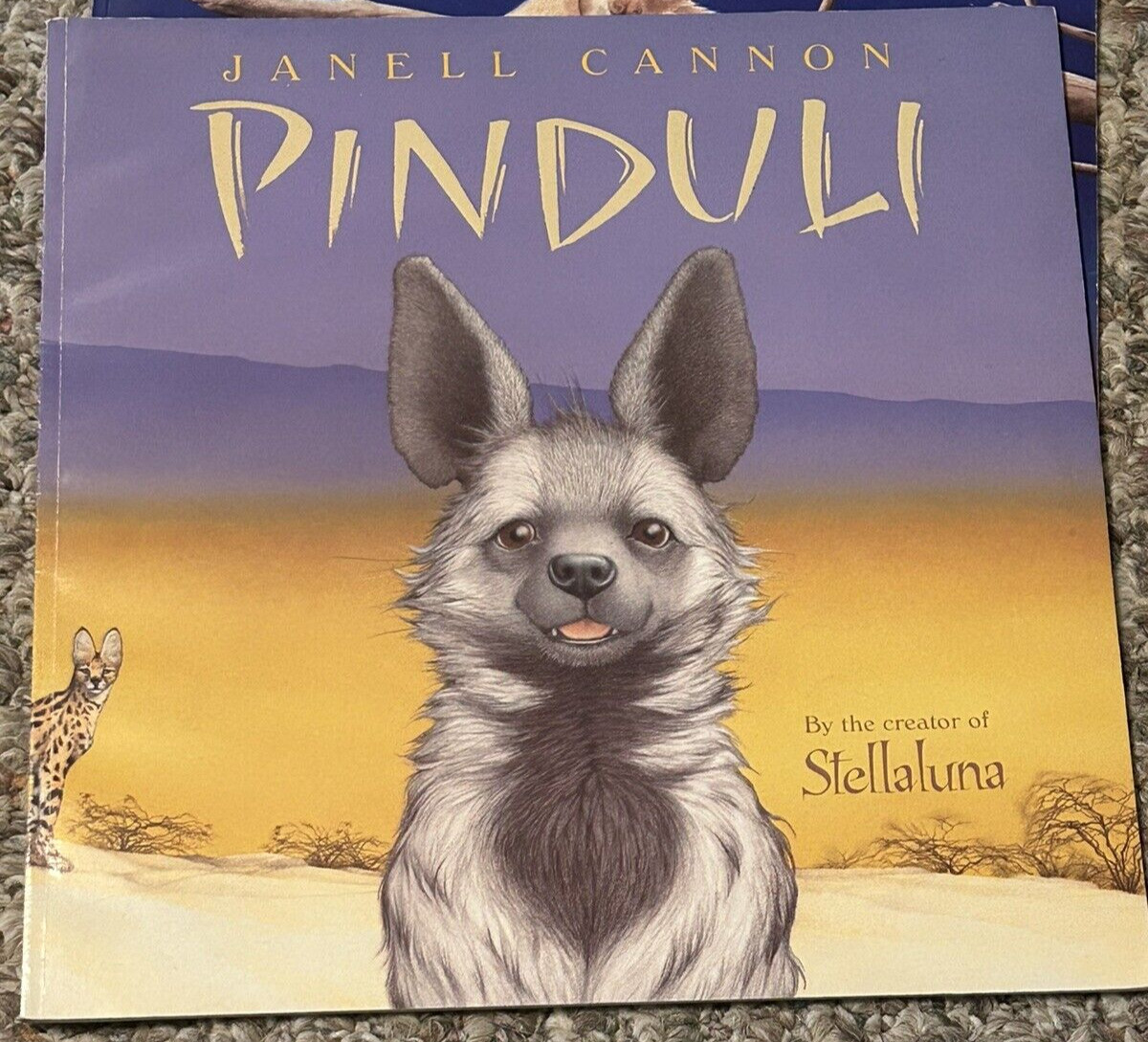 Set of 3 Janell Cannon Books Verdi HC Pinduli Stellaluna PB