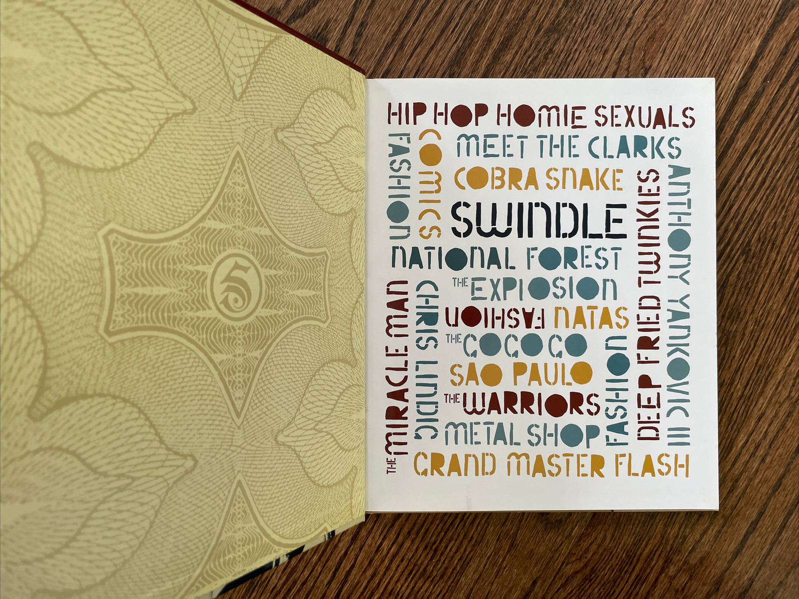 Swindle Quarterly Issue #1 2004 Shepard Fairey Obey Hardcover Grandmaster Flash